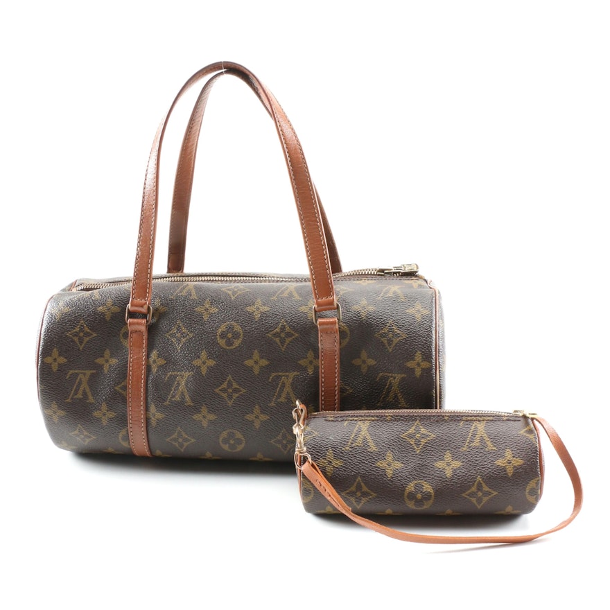 Louis Vuitton Papillon 30 and Mini Papillon in Monogram and Leather | EBTH