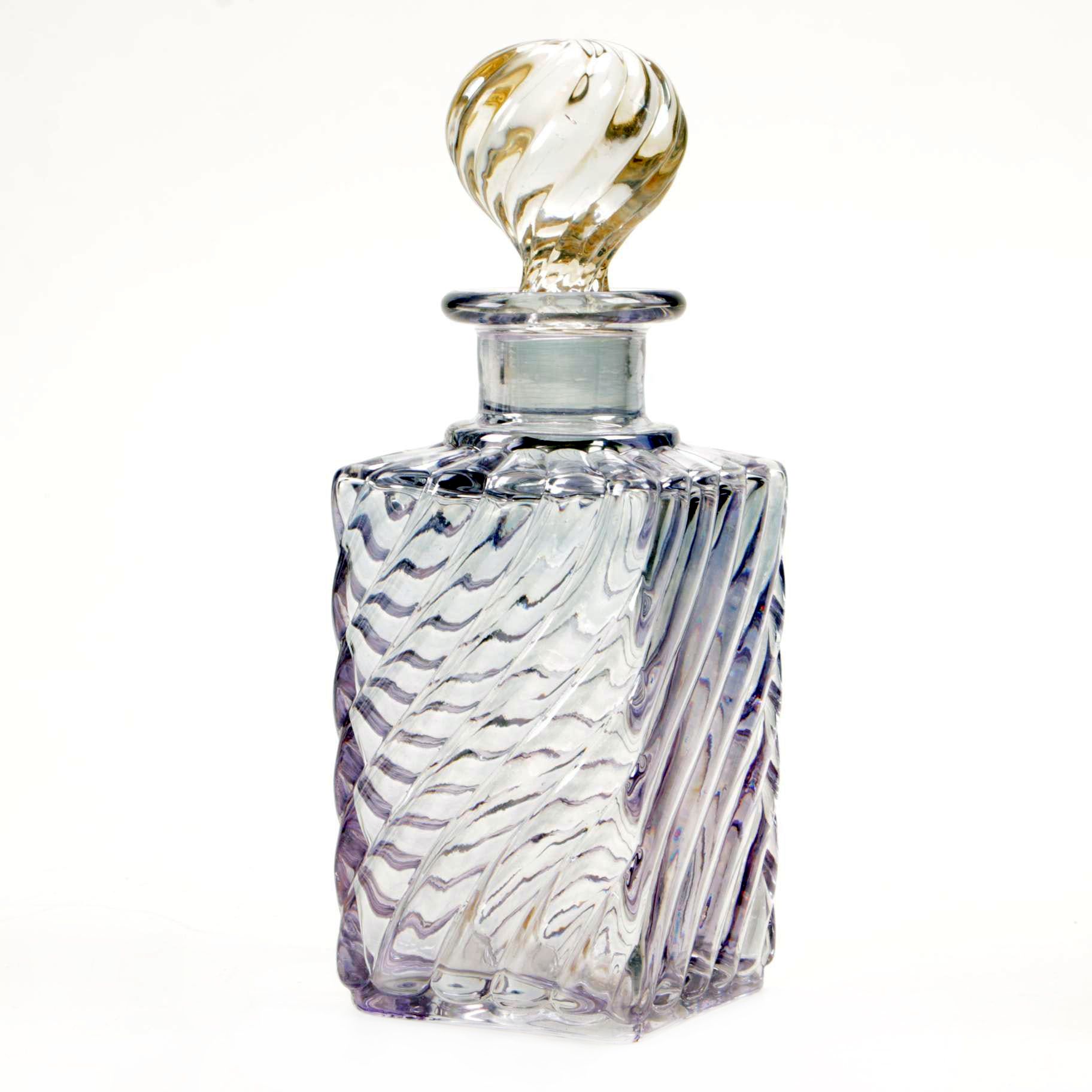 Baccarat Crystal Square Decanter and Stopper EBTH