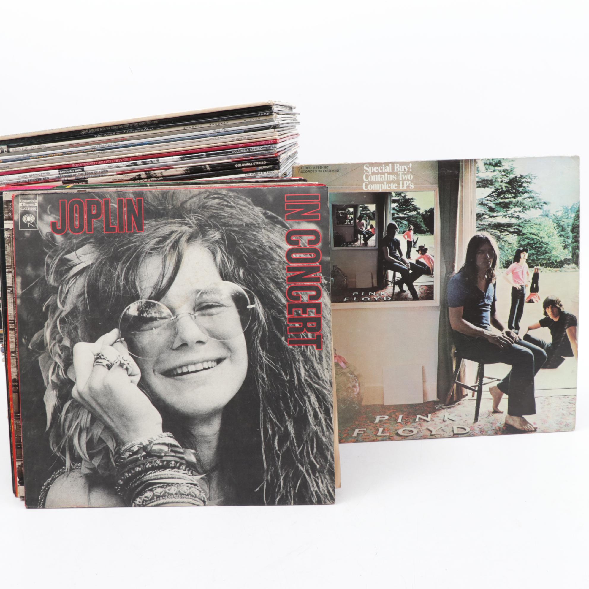 Janis Joplin, Pink Floyd, Led Zeppelin, Bob Marley and Other Vinyl