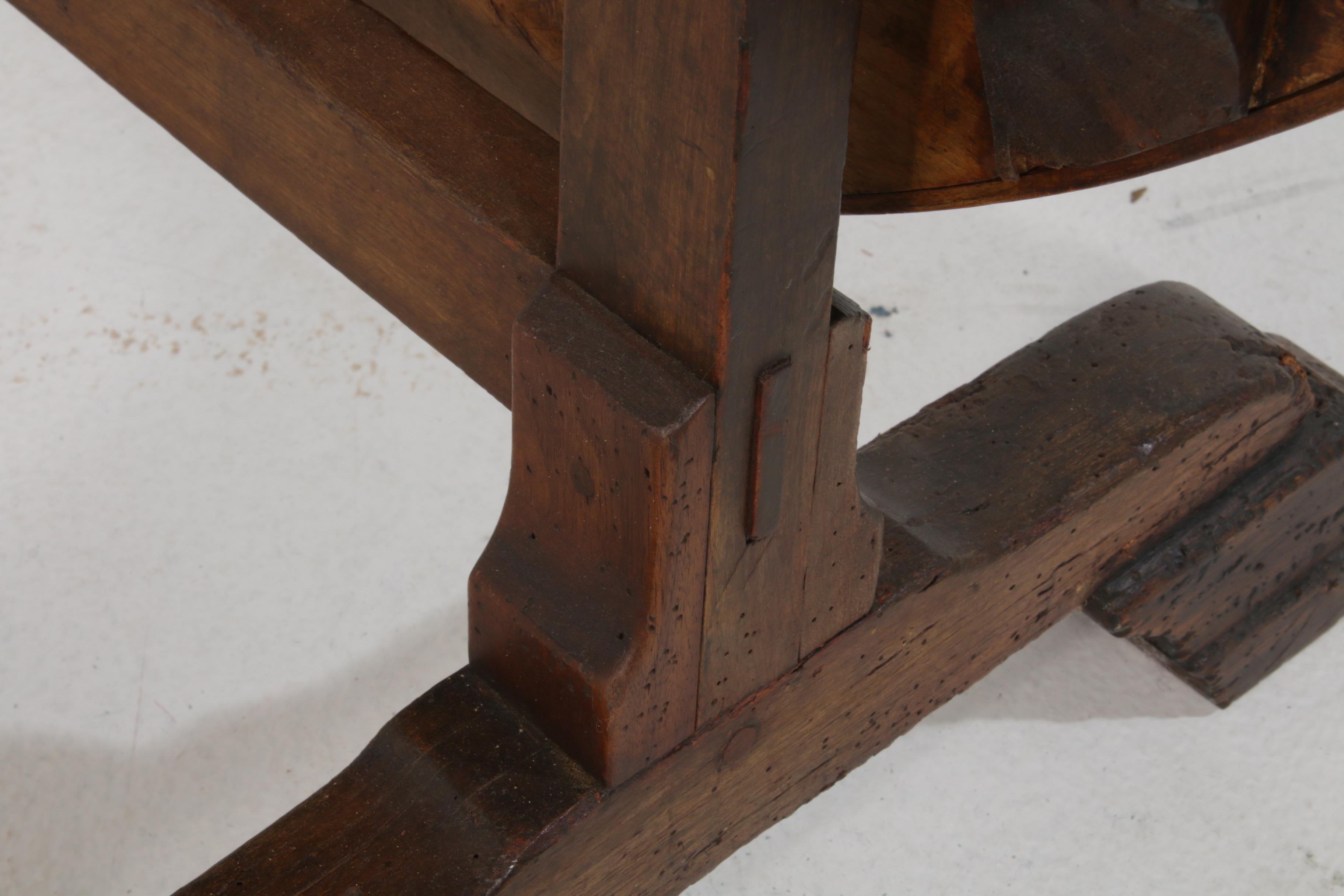 French Provincial Wine Tasting Table in Fruitwood, Last Quarter of the 19th C. EBTH