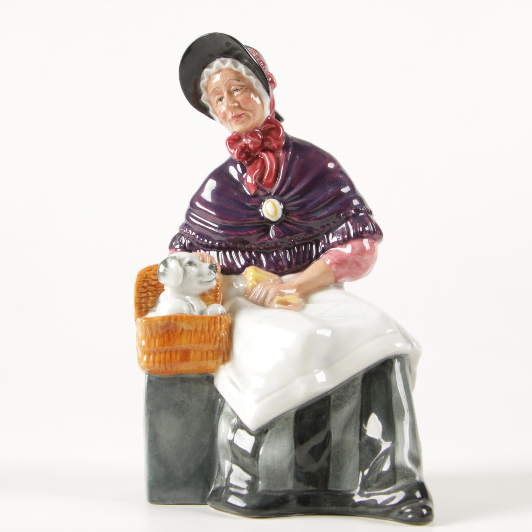Royal Doulton "Old Mother Hubbard" Porcelain Figurine and More EBTH