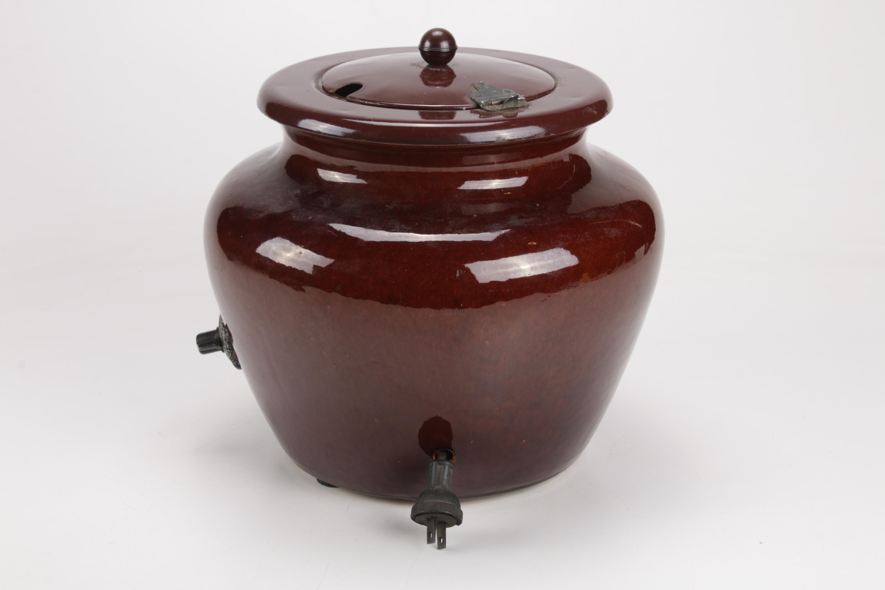 Heinz Oven Baked Beans Ceramic Electric Bean Pot with Lid EBTH