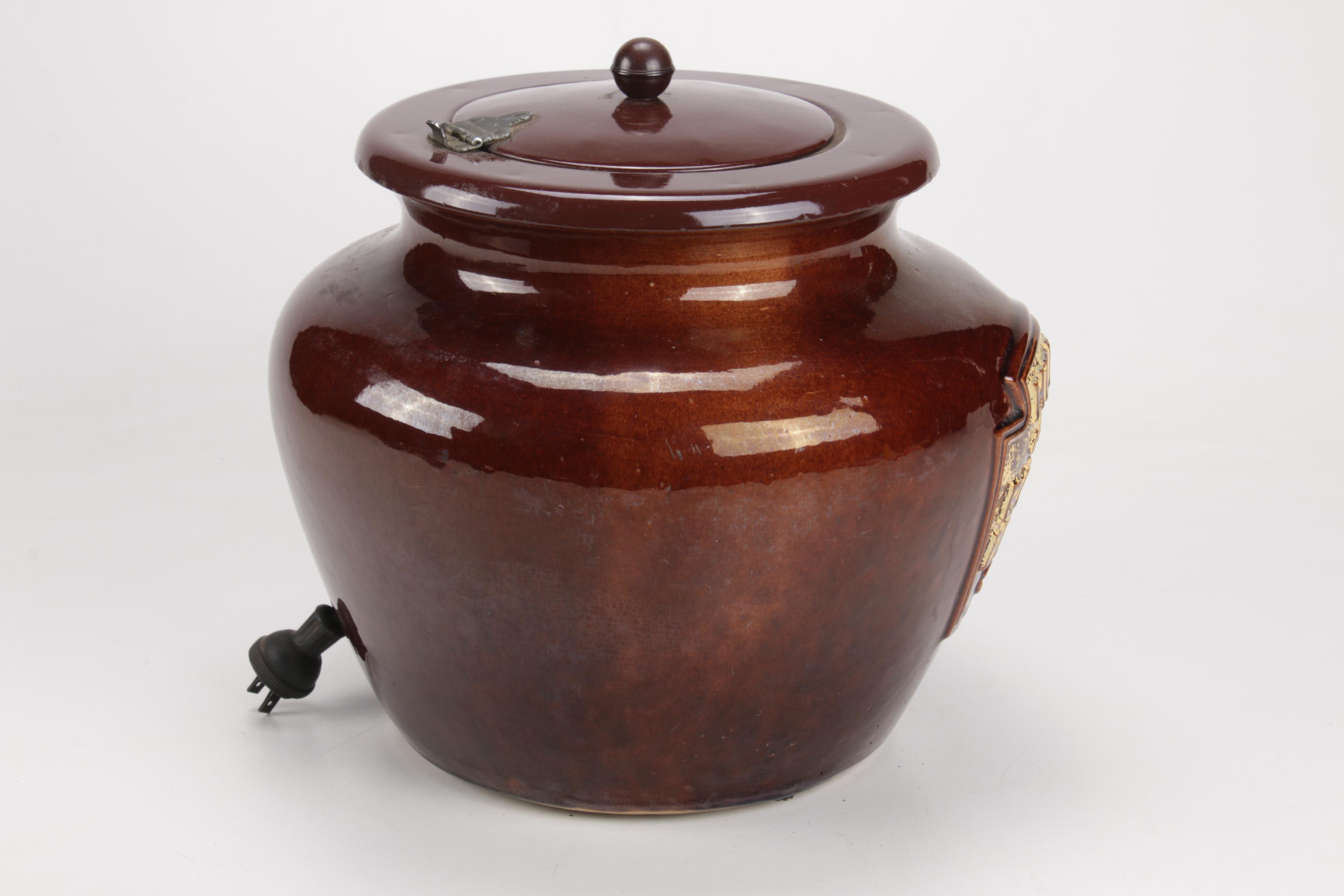 Heinz Oven Baked Beans Ceramic Electric Bean Pot with Lid EBTH