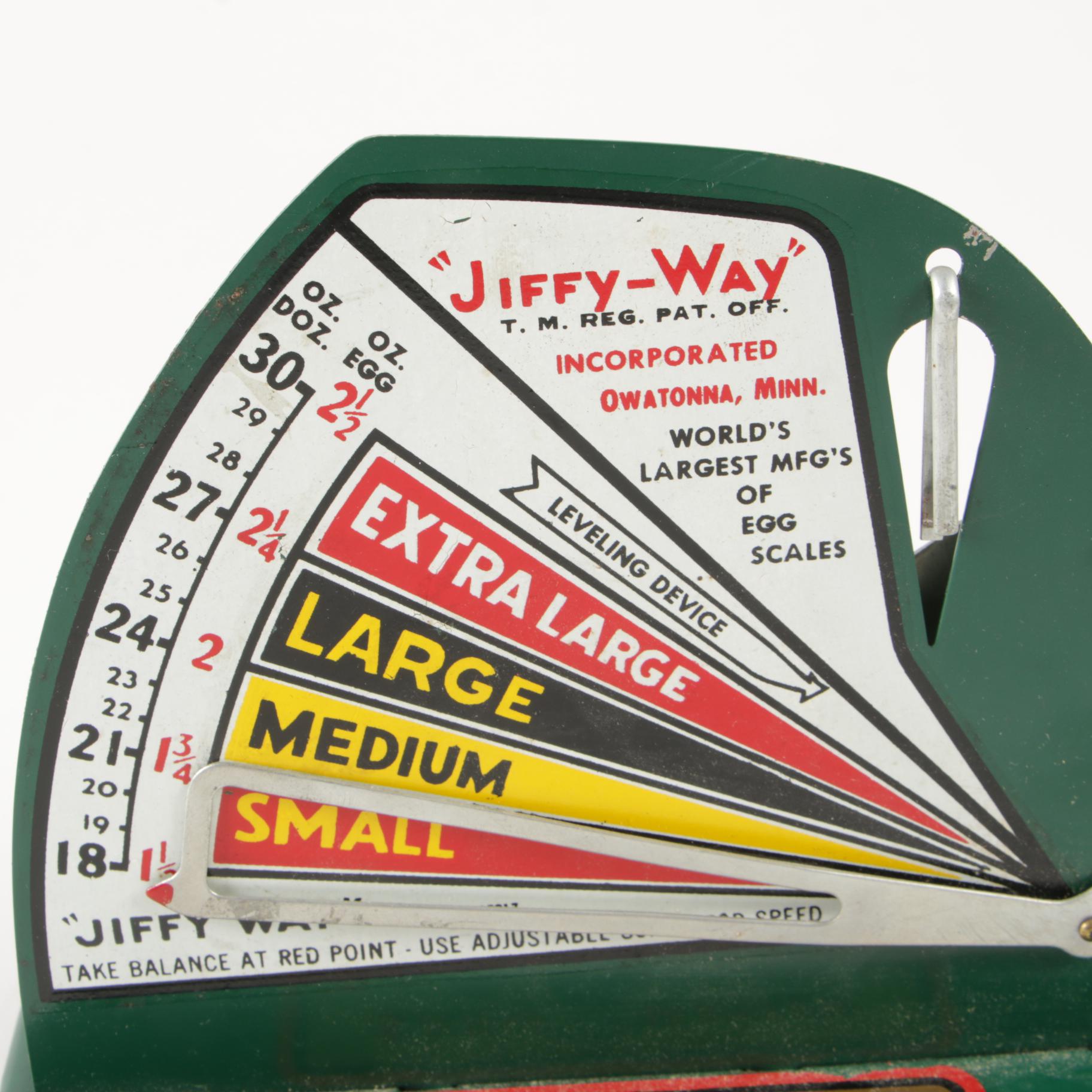 JiffyWay Farm Master Metal Poultry Egg Scale EBTH