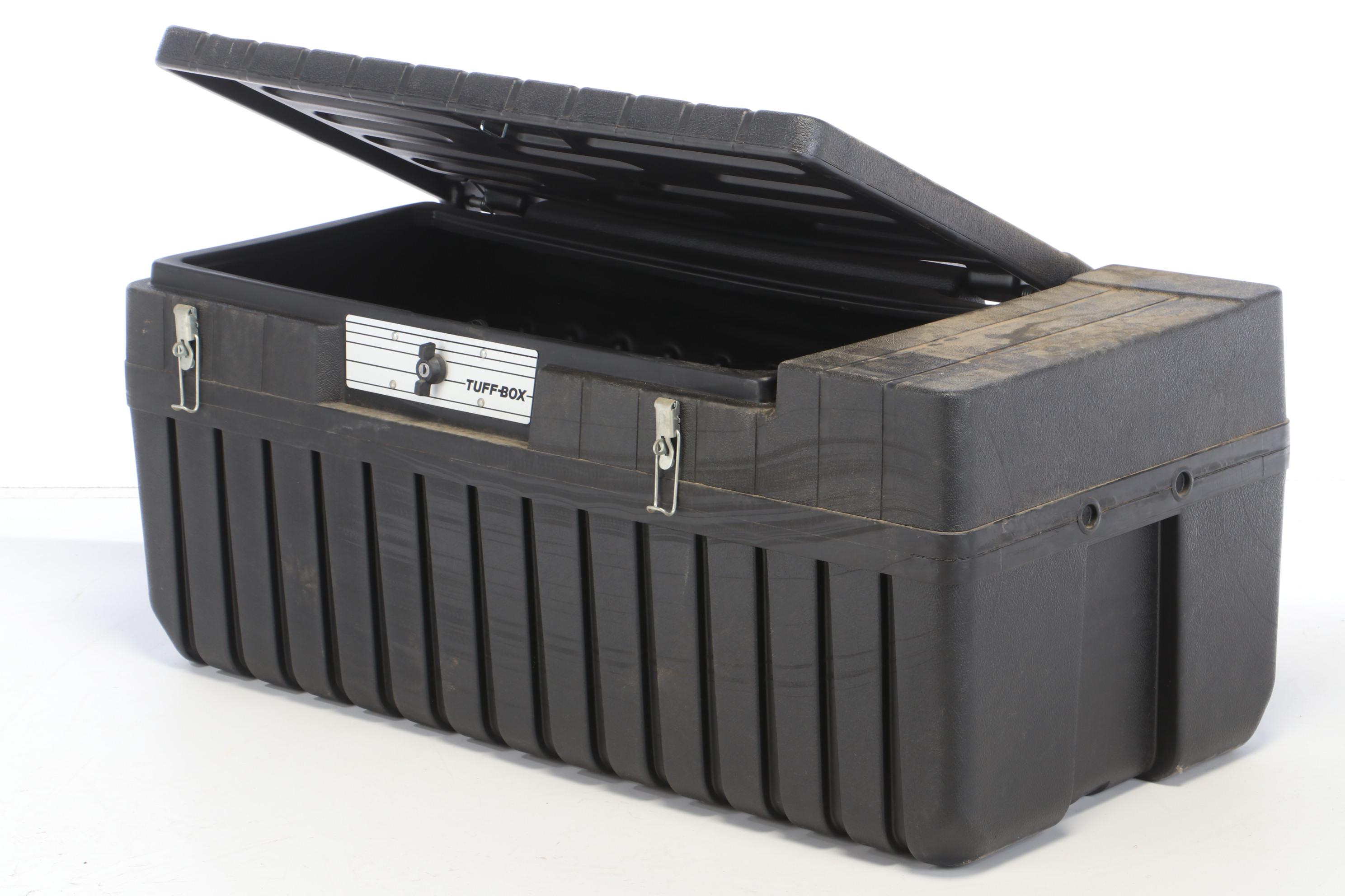 Tuff Box HeavyDuty Plastic Lockable Tool Storage Box EBTH