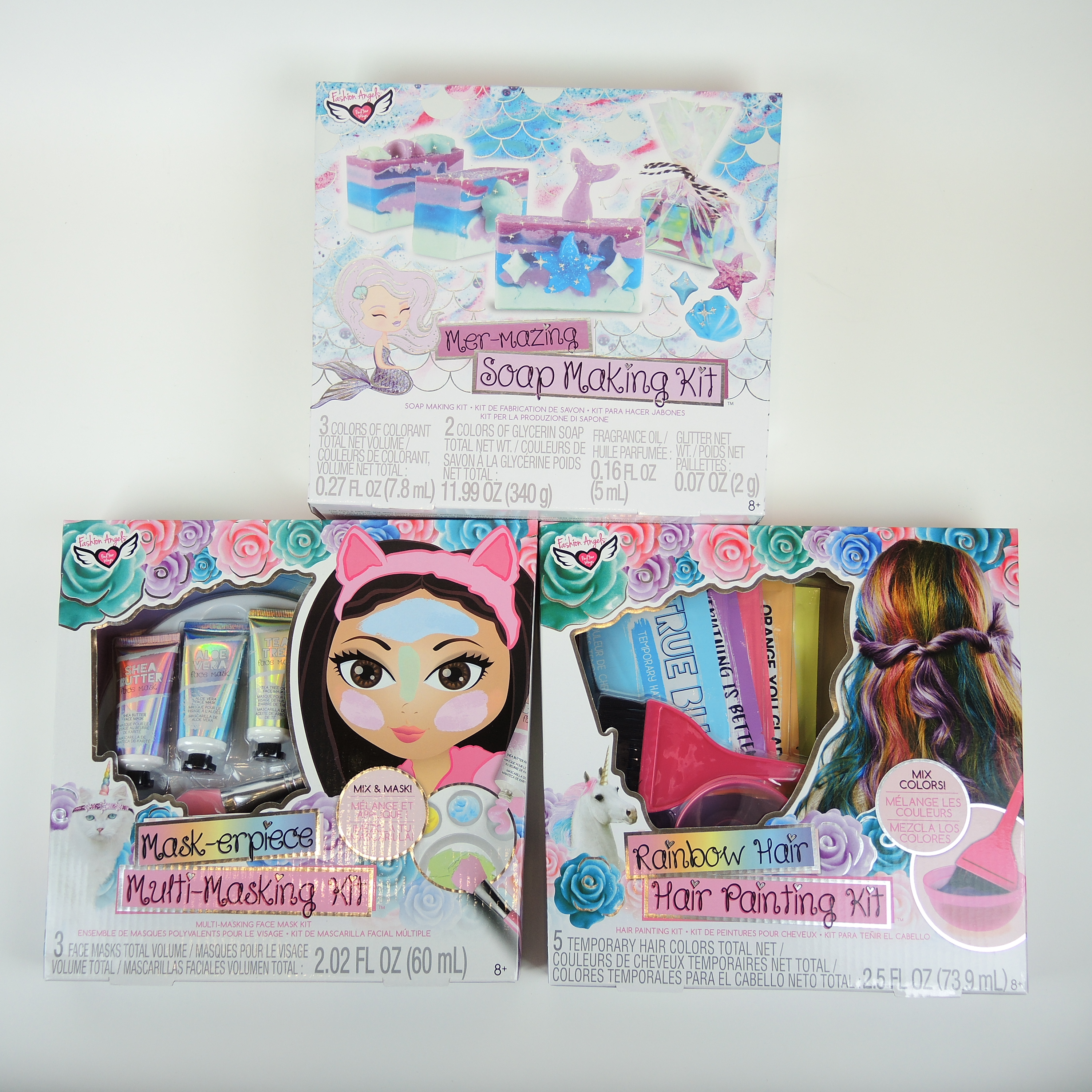 Fashion Angels Rainbow Hair Painting Kit and Other Spa Craft Kits EBTH