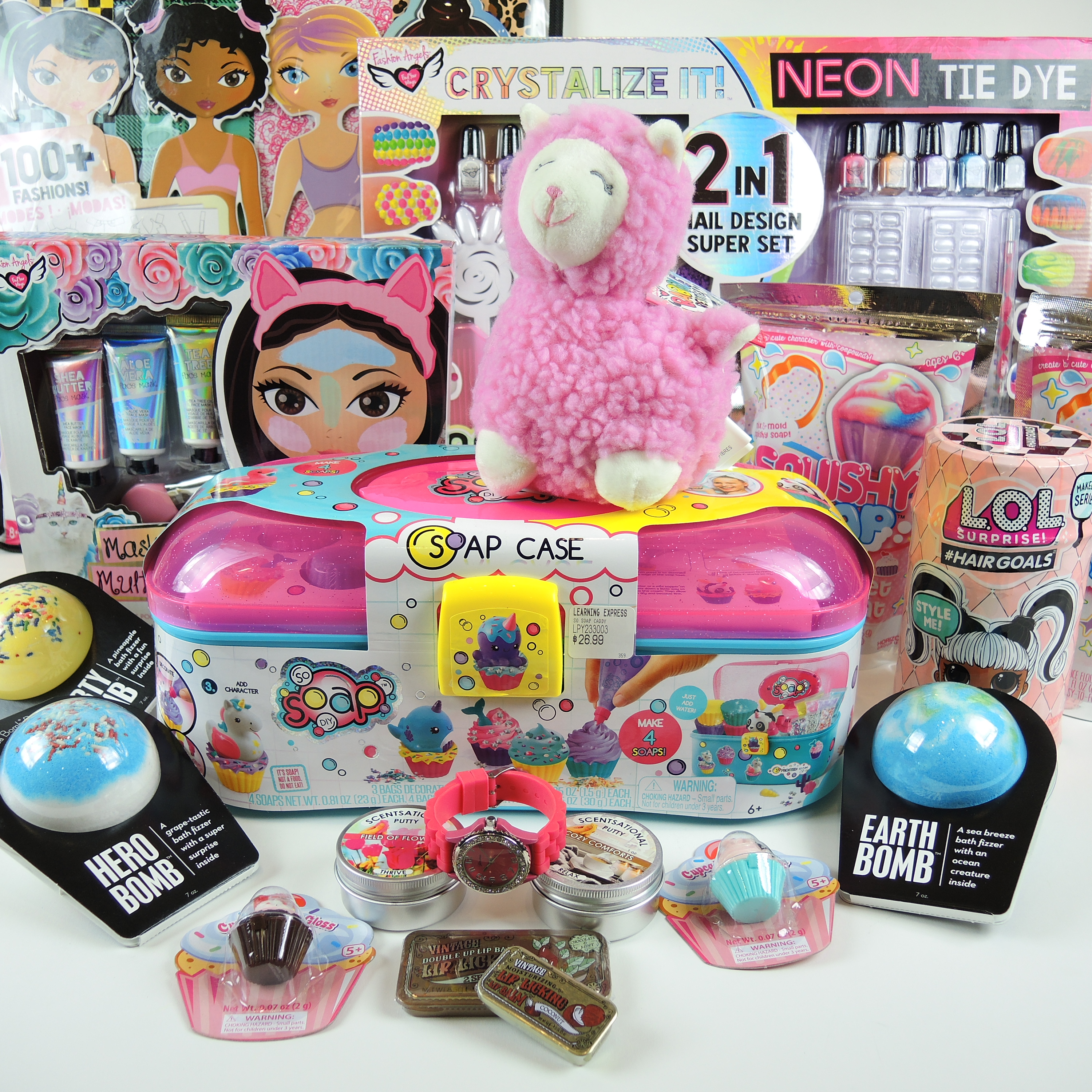 Fashion Angels Nail Art Kit, Paper Doll Kit, and Other Spa Craft Kids