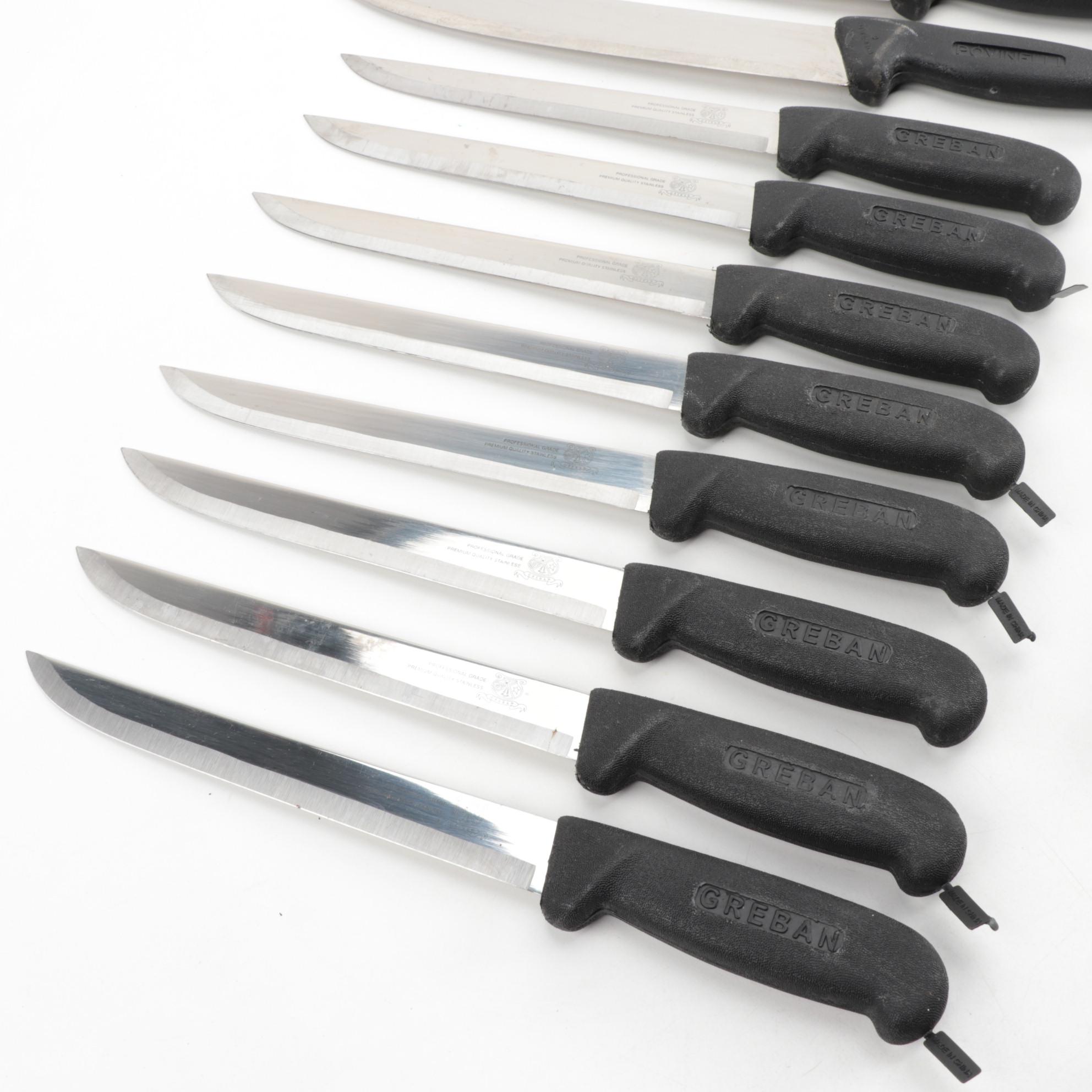 Greban Knives and One Povinelli Knife EBTH