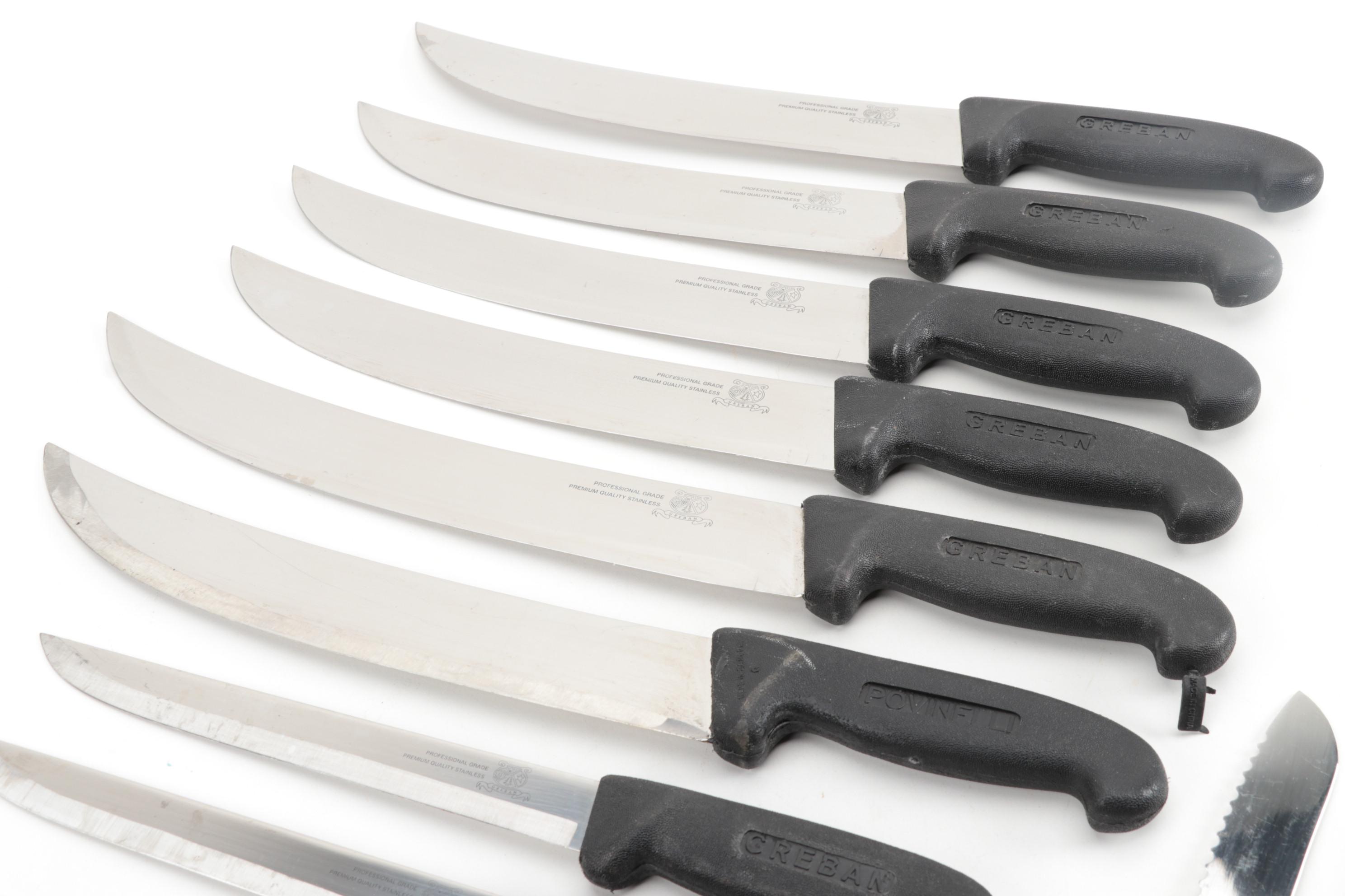 Greban Knives and One Povinelli Knife EBTH