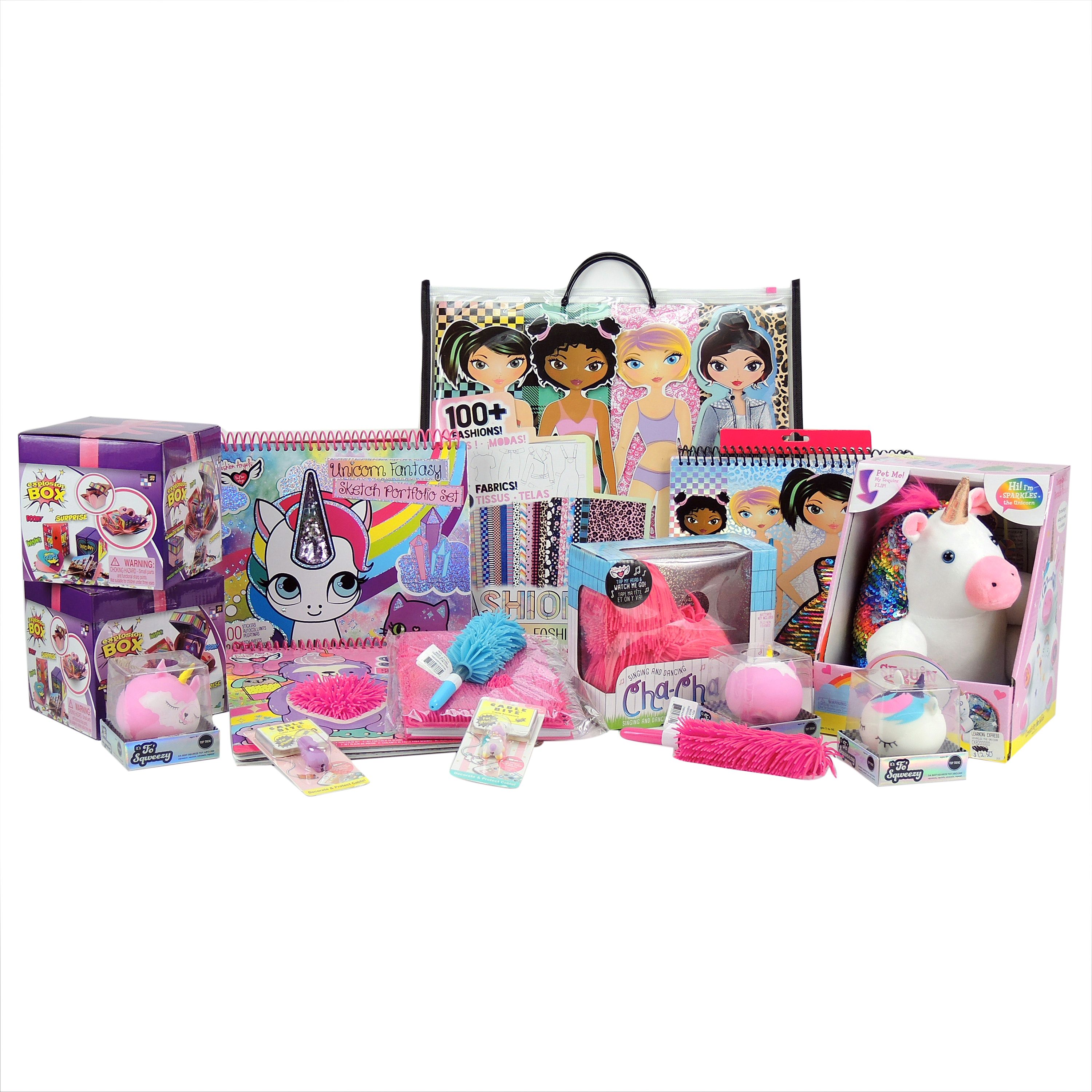 Faber Castell Sparkles The Unicorn Toy Paper Doll Kit And