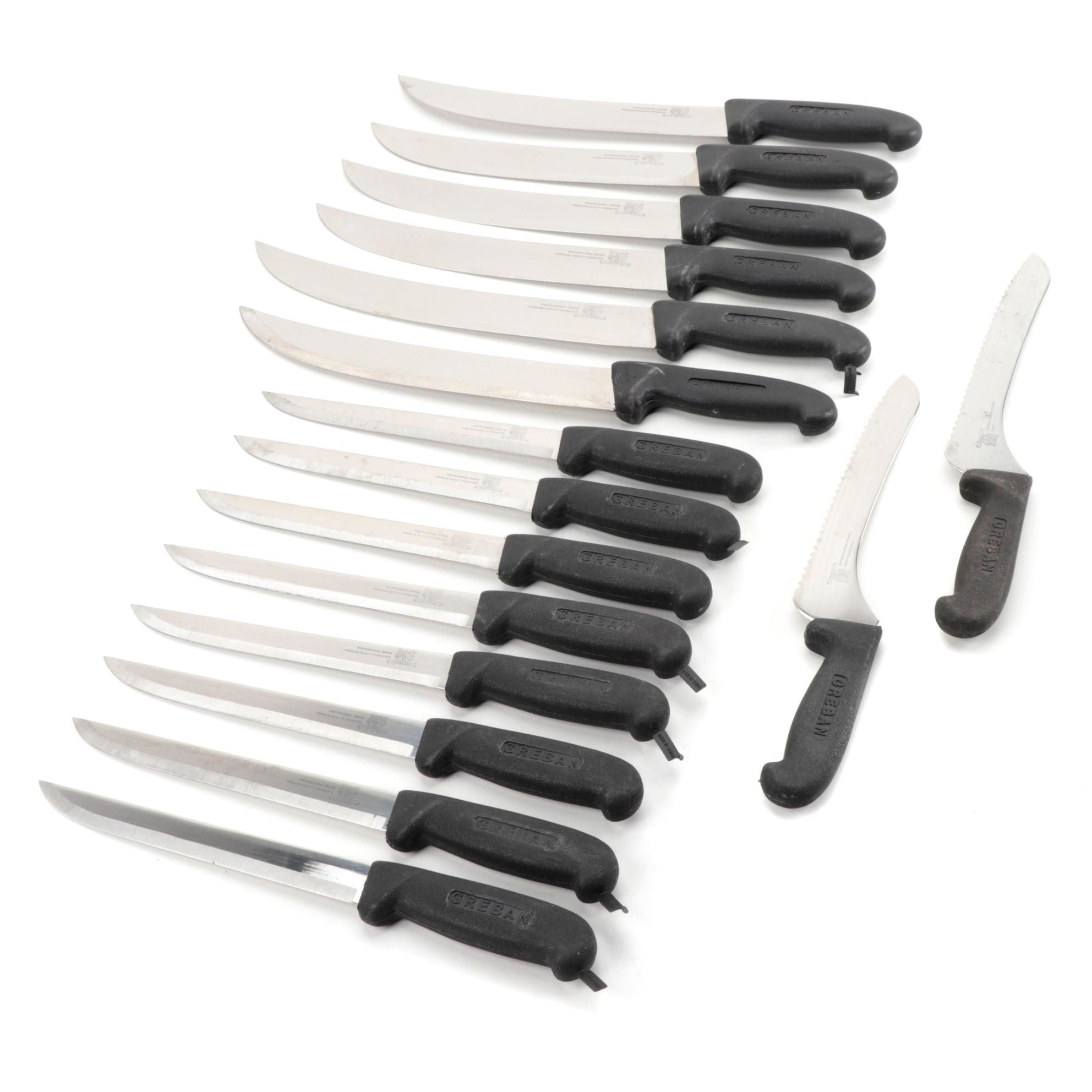 Greban Knives and One Povinelli Knife EBTH