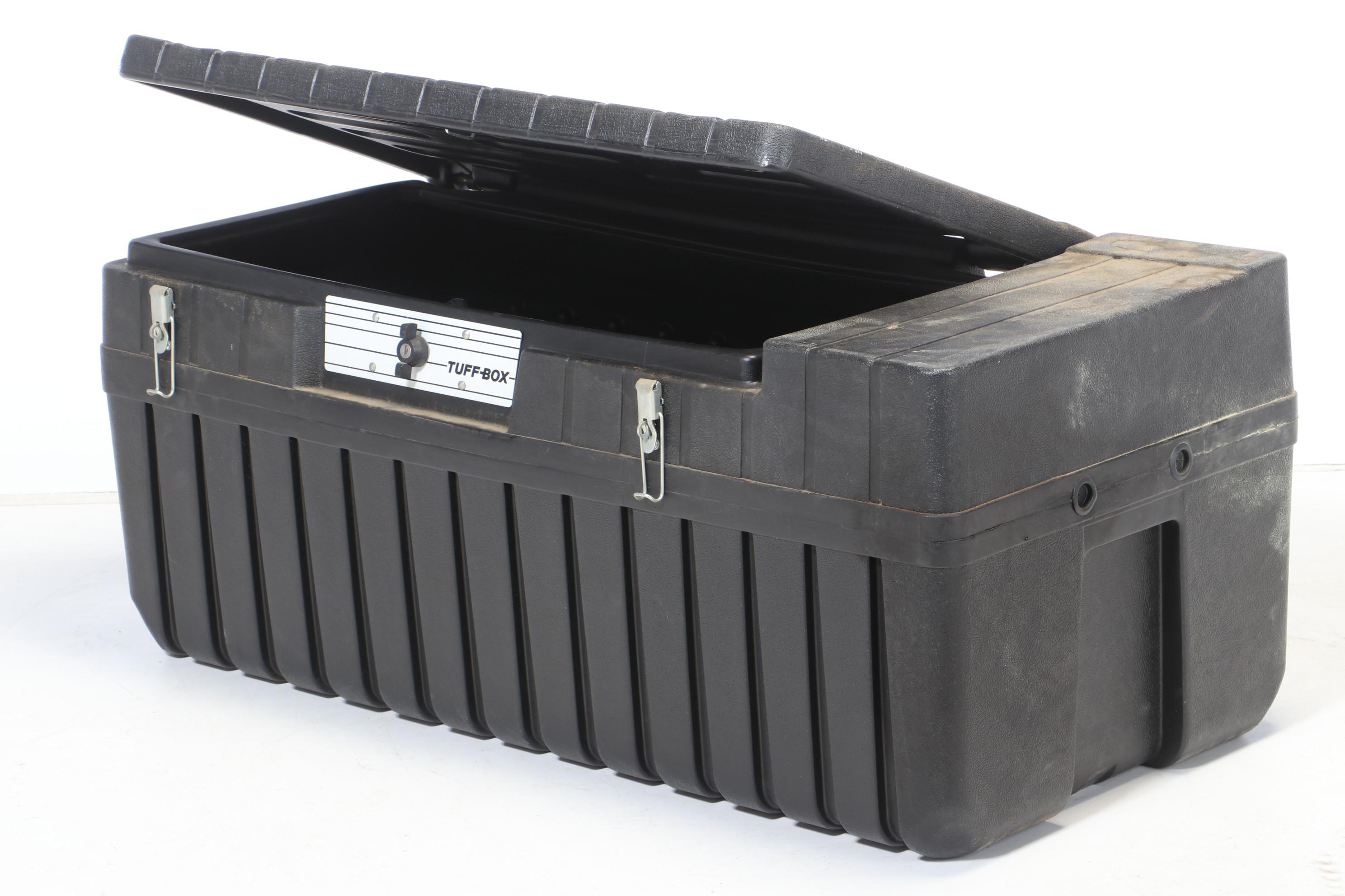Tuff Box HeavyDuty Plastic Lockable Tool Storage Box EBTH