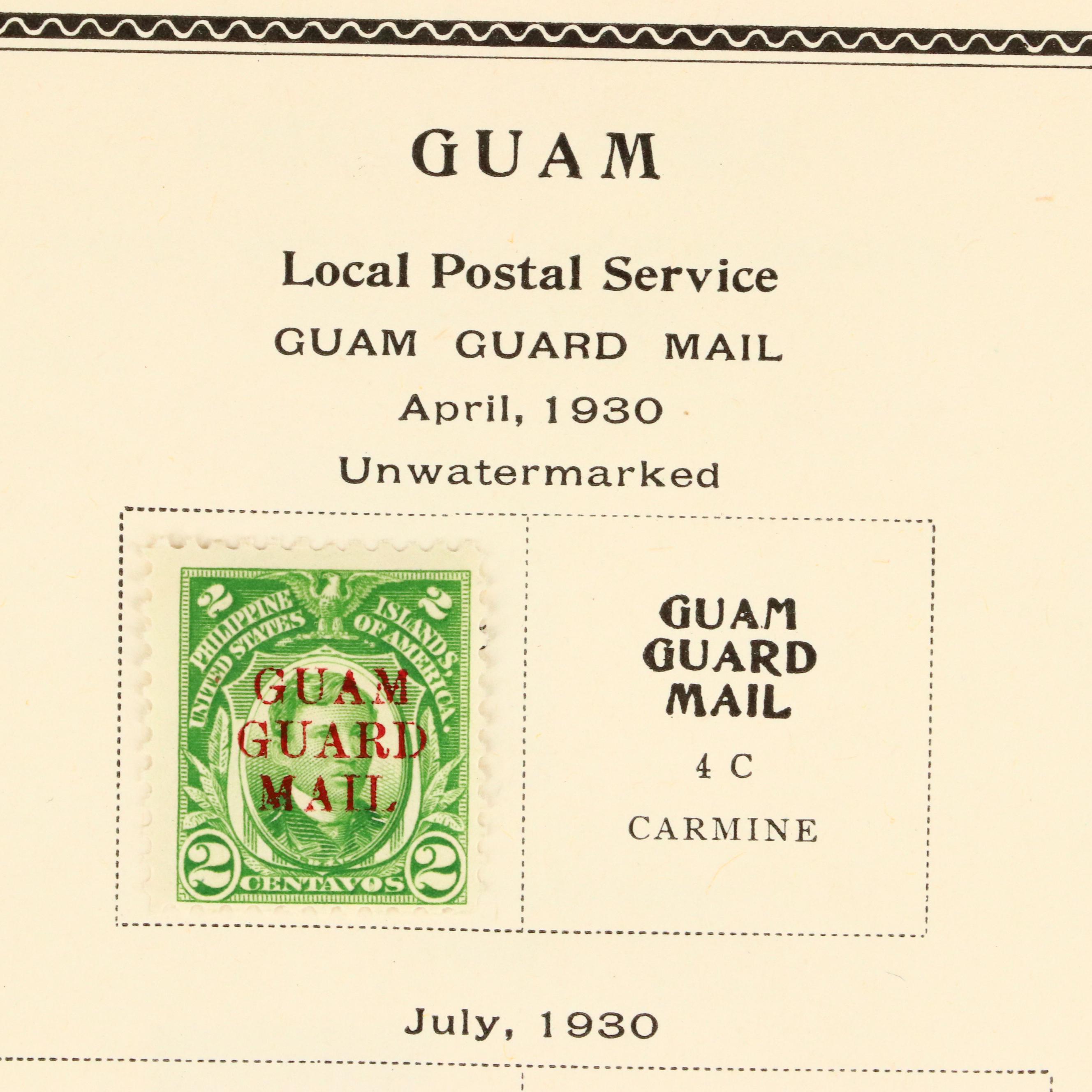 Album of Antique to Vintage Postage Stamps From the Philippines and