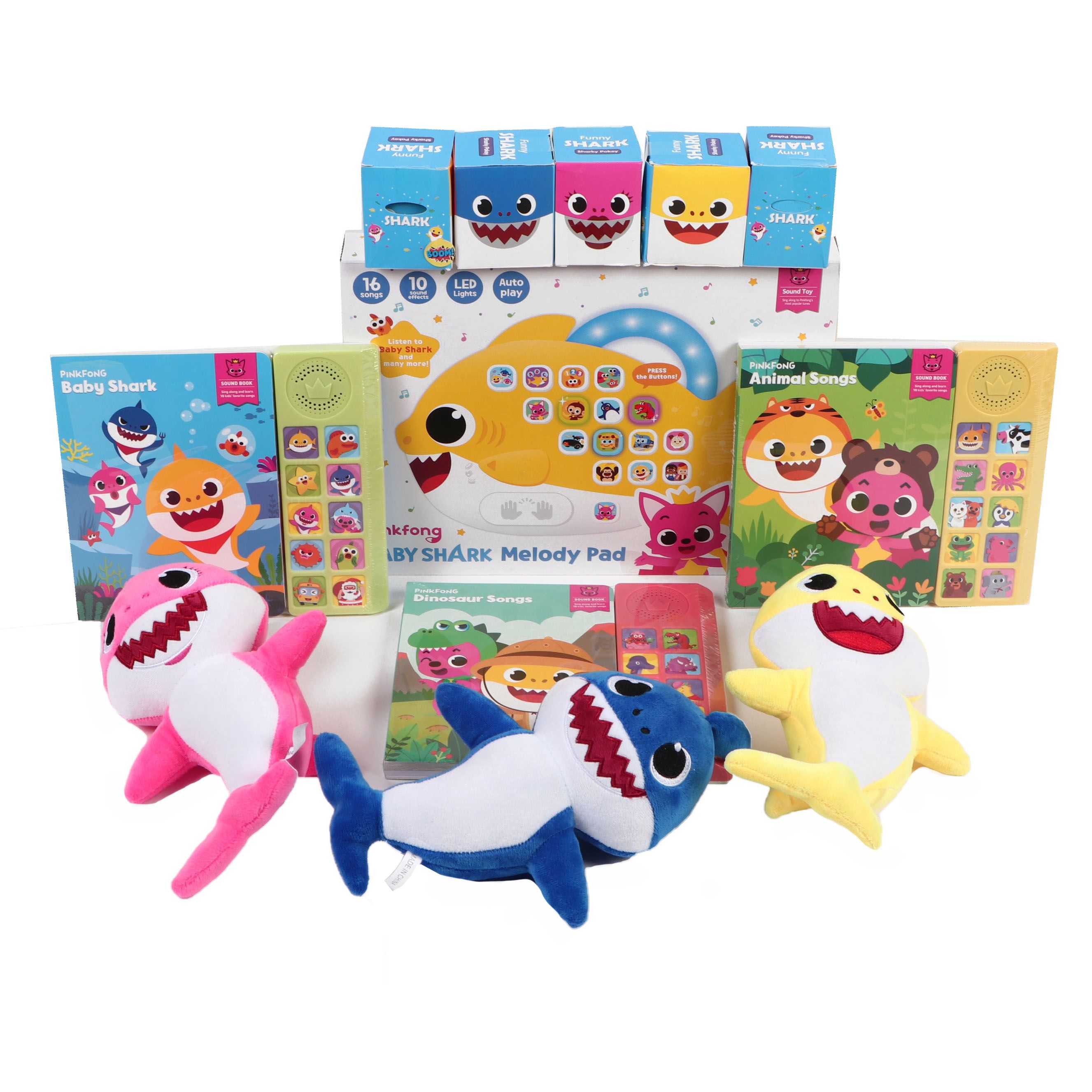 pinkfong baby shark melody pad