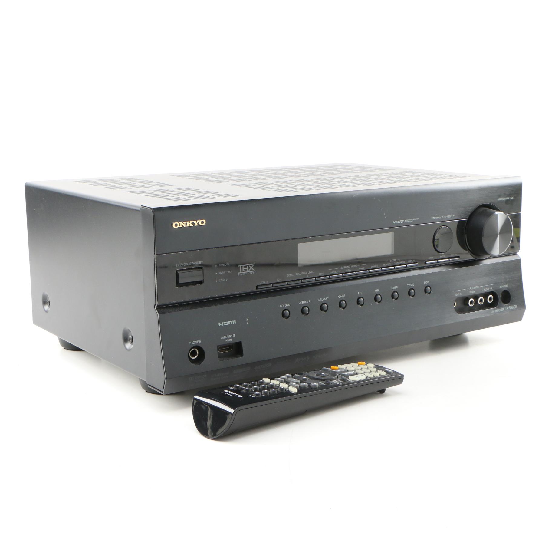 Onkyo TX-SR608 AV Receiver | EBTH