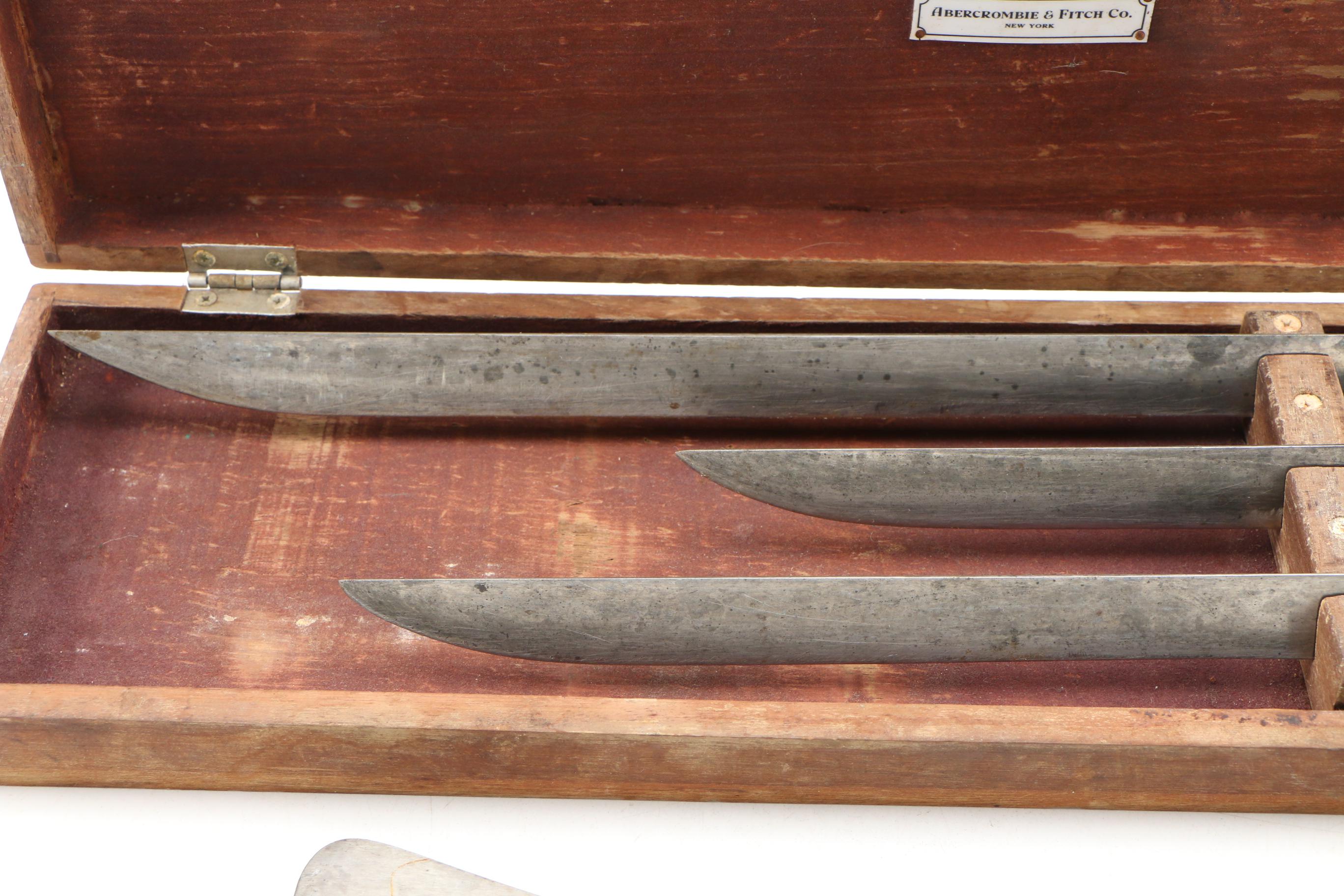 Chicago Cutlery Cleaver with Gerber Legendary Blades Knife Set EBTH