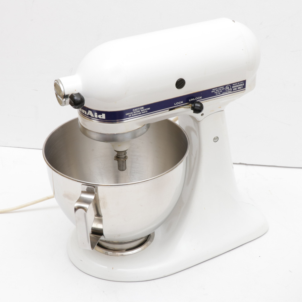 KitchenAid KSM90 Electric Stand Mixer with Stainless Steel Bowls EBTH