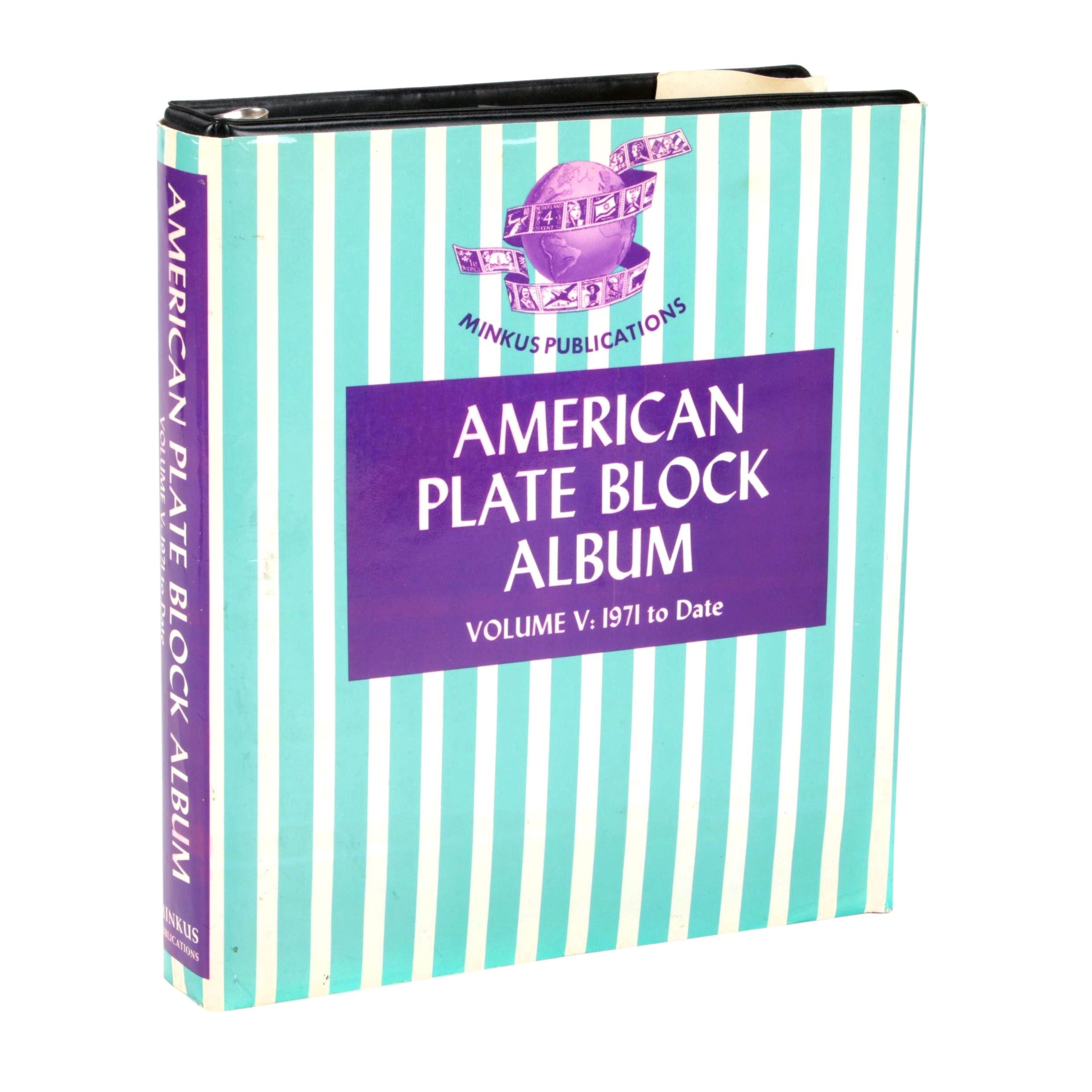 American Plate Block Album (Volume V 1971 to 1977) Postage Stamp