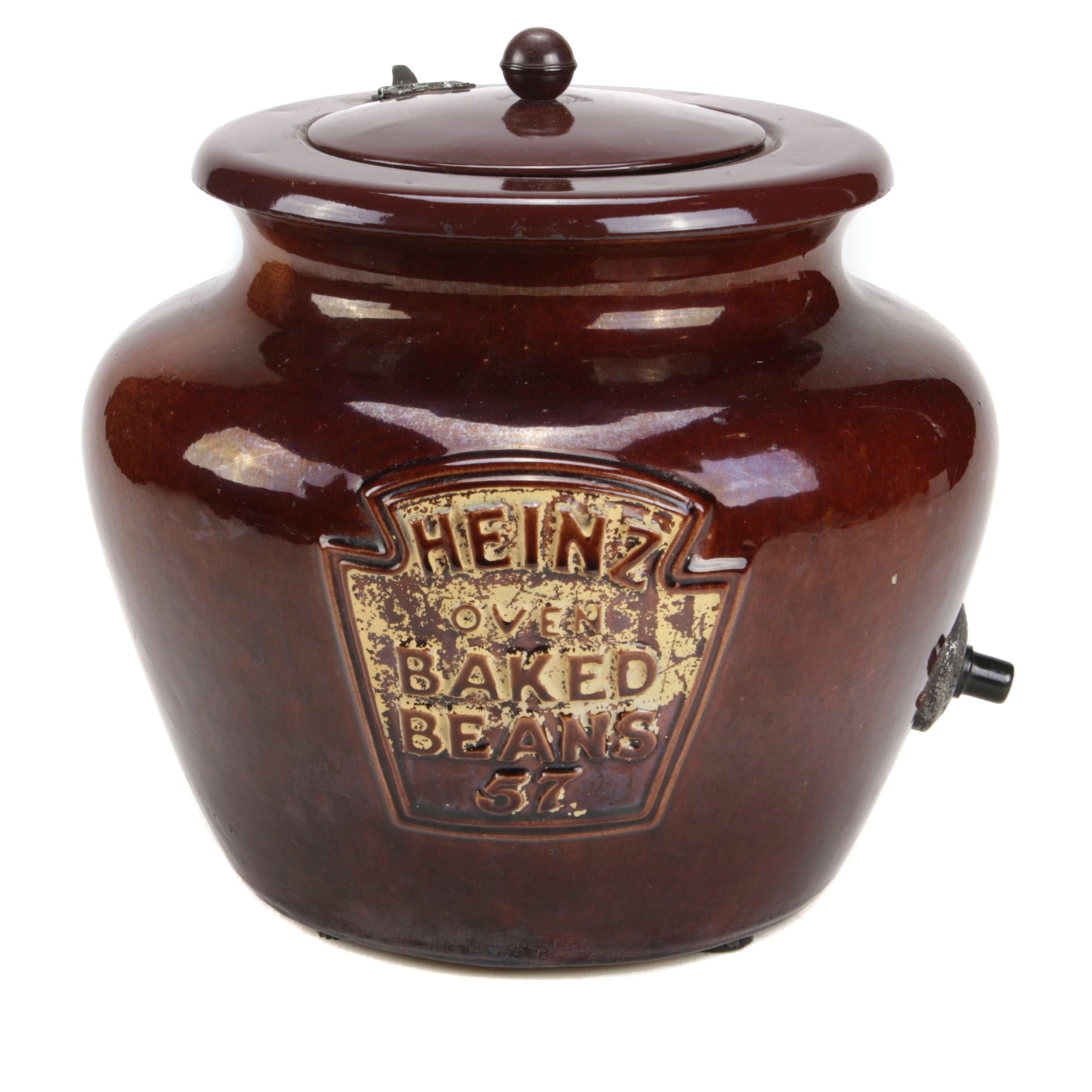 Heinz Oven Baked Beans Ceramic Electric Bean Pot with Lid EBTH