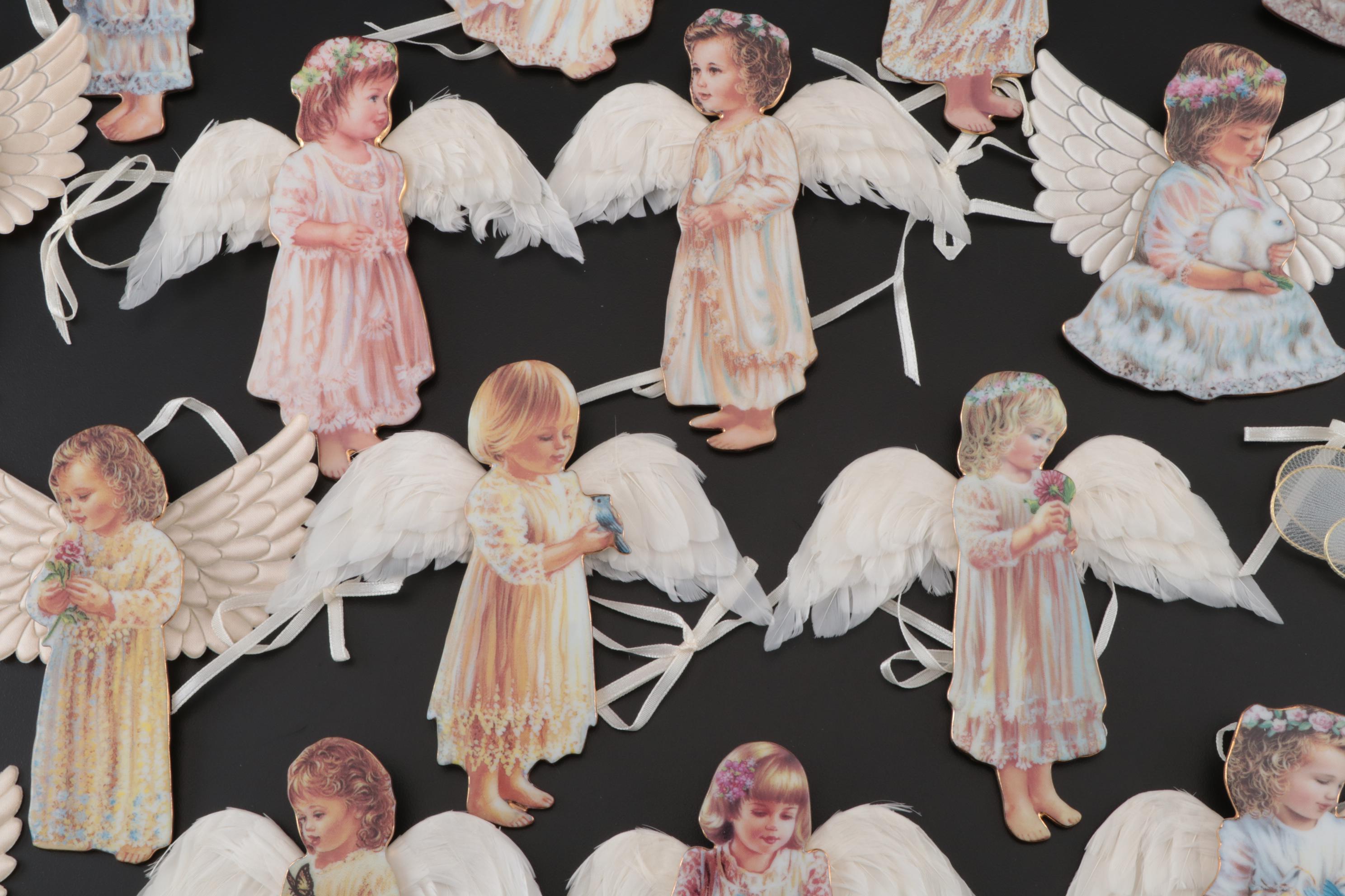 Bradford Limited Edition "Heaven's Little Angels" Christmas Ornaments