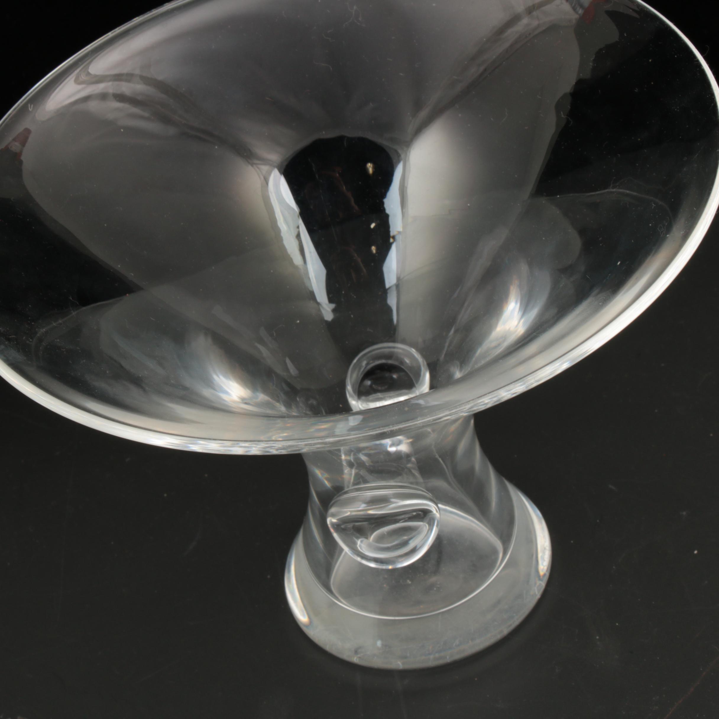 Steuben Art Glass "Bouquet" Vase Designed by Thompson, 1949 EBTH