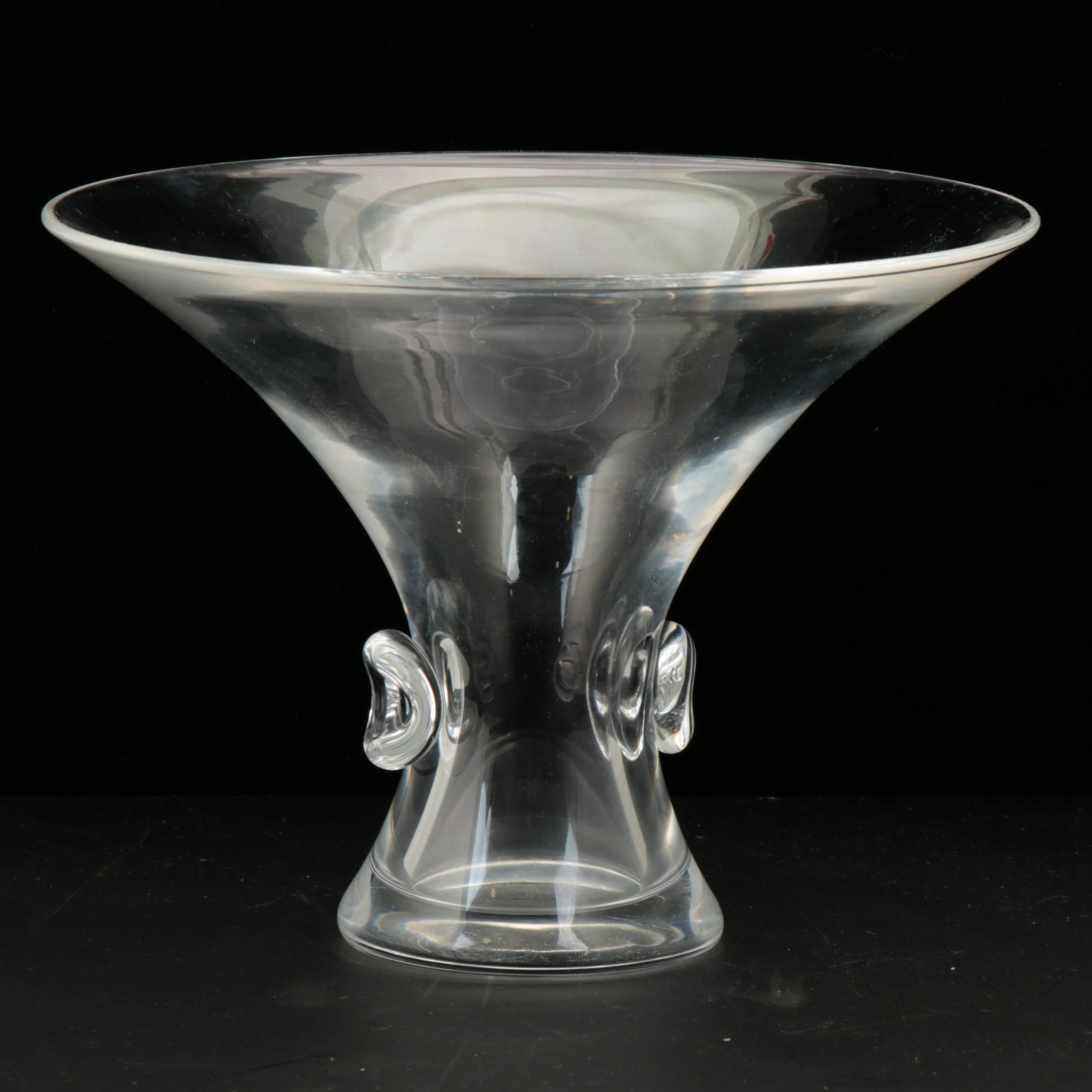 Steuben Art Glass "Bouquet" Vase Designed by Thompson, 1949 EBTH