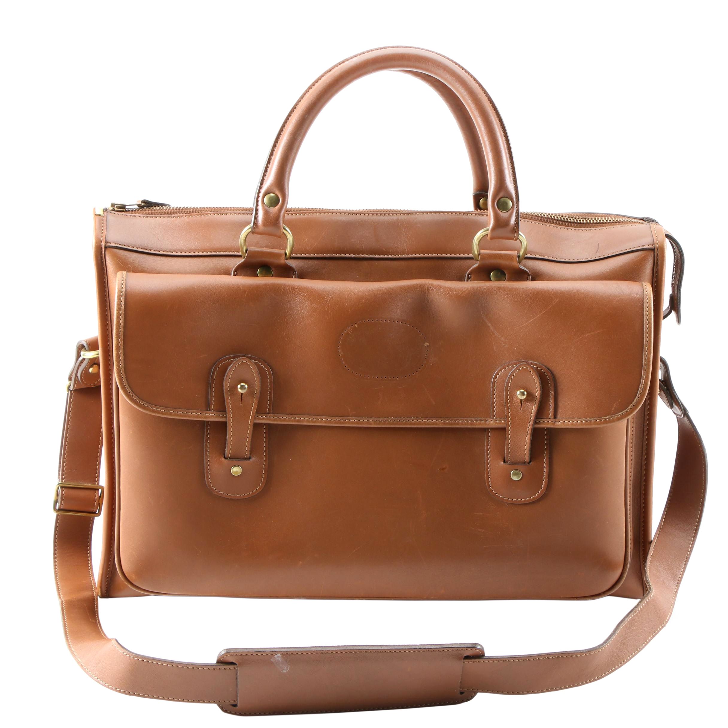 Ghurka Marley Hodgson No. 17 "The Satchel" Briefcase, Vintage EBTH