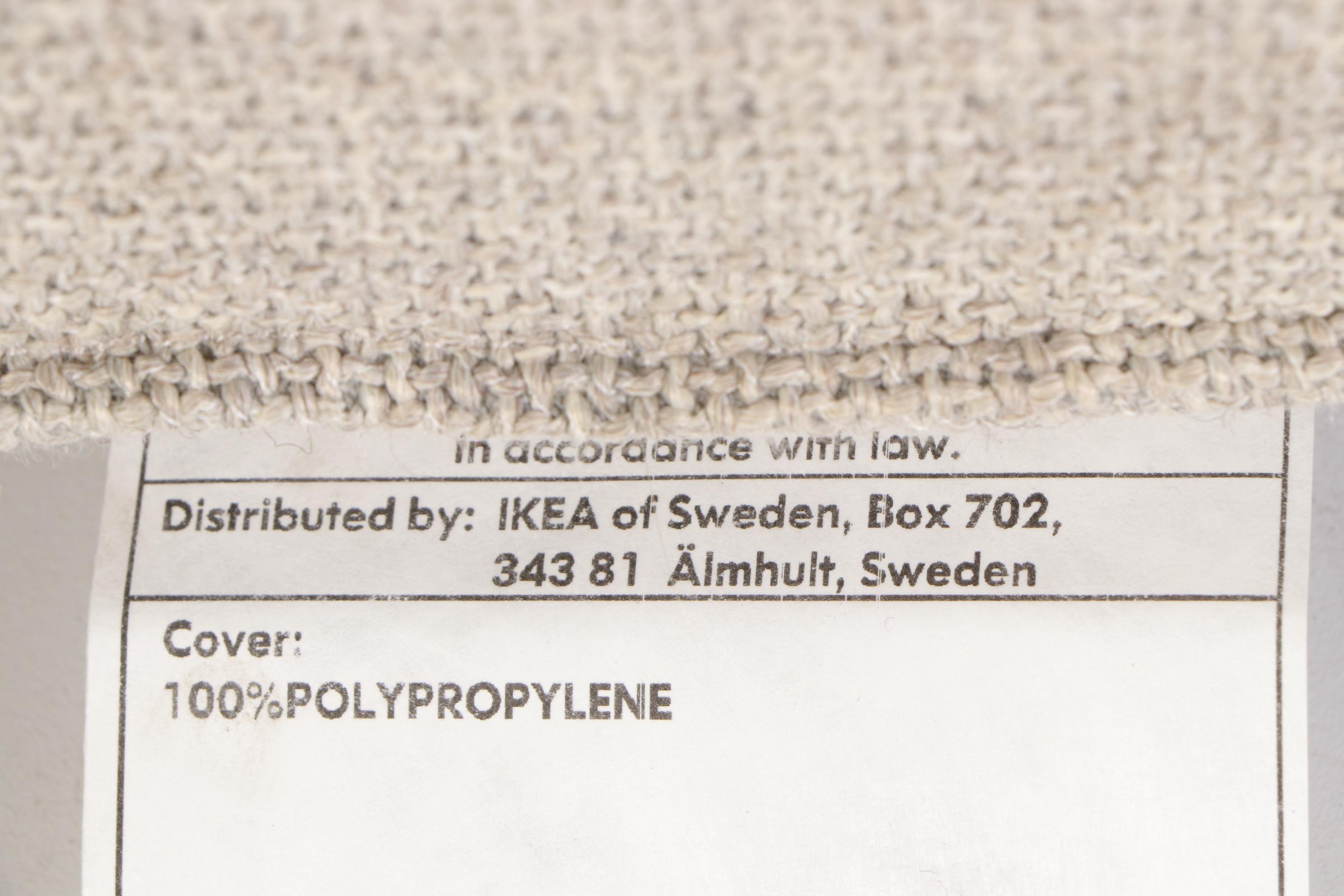 IKEA "Kivik" Armless Chair and Ottoman EBTH