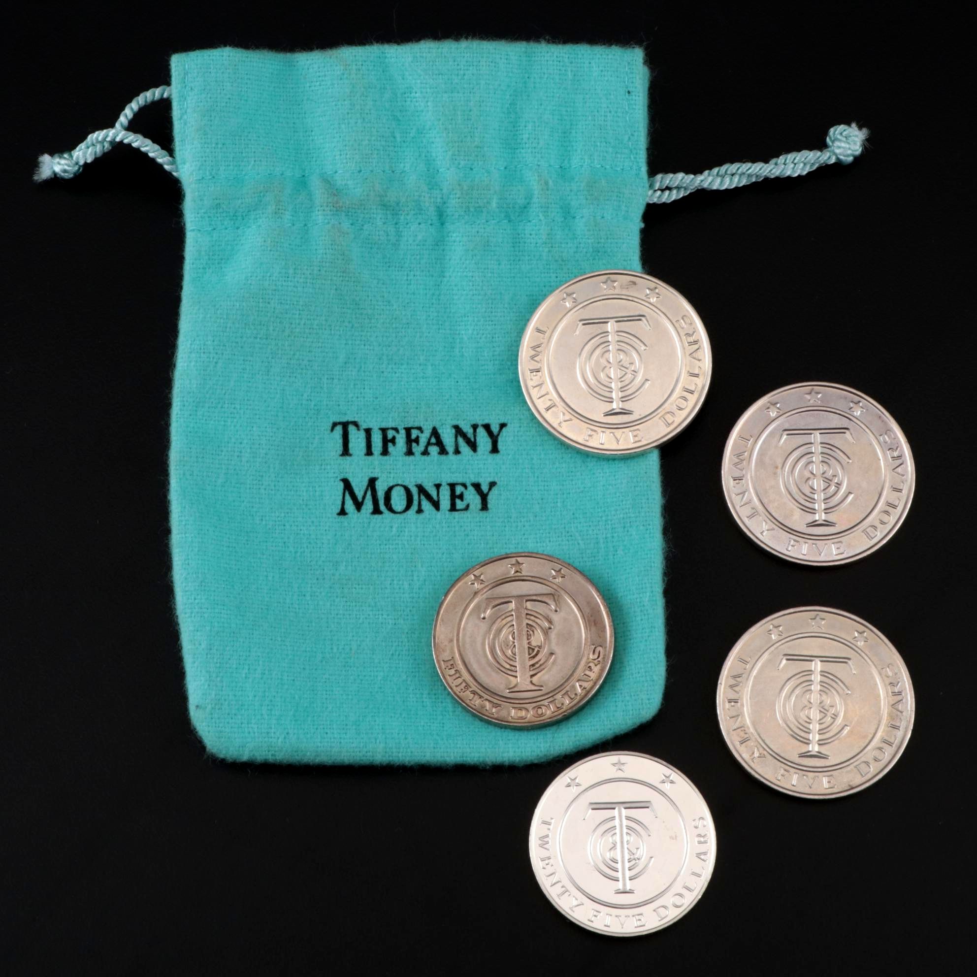 tiffany money $25 coin