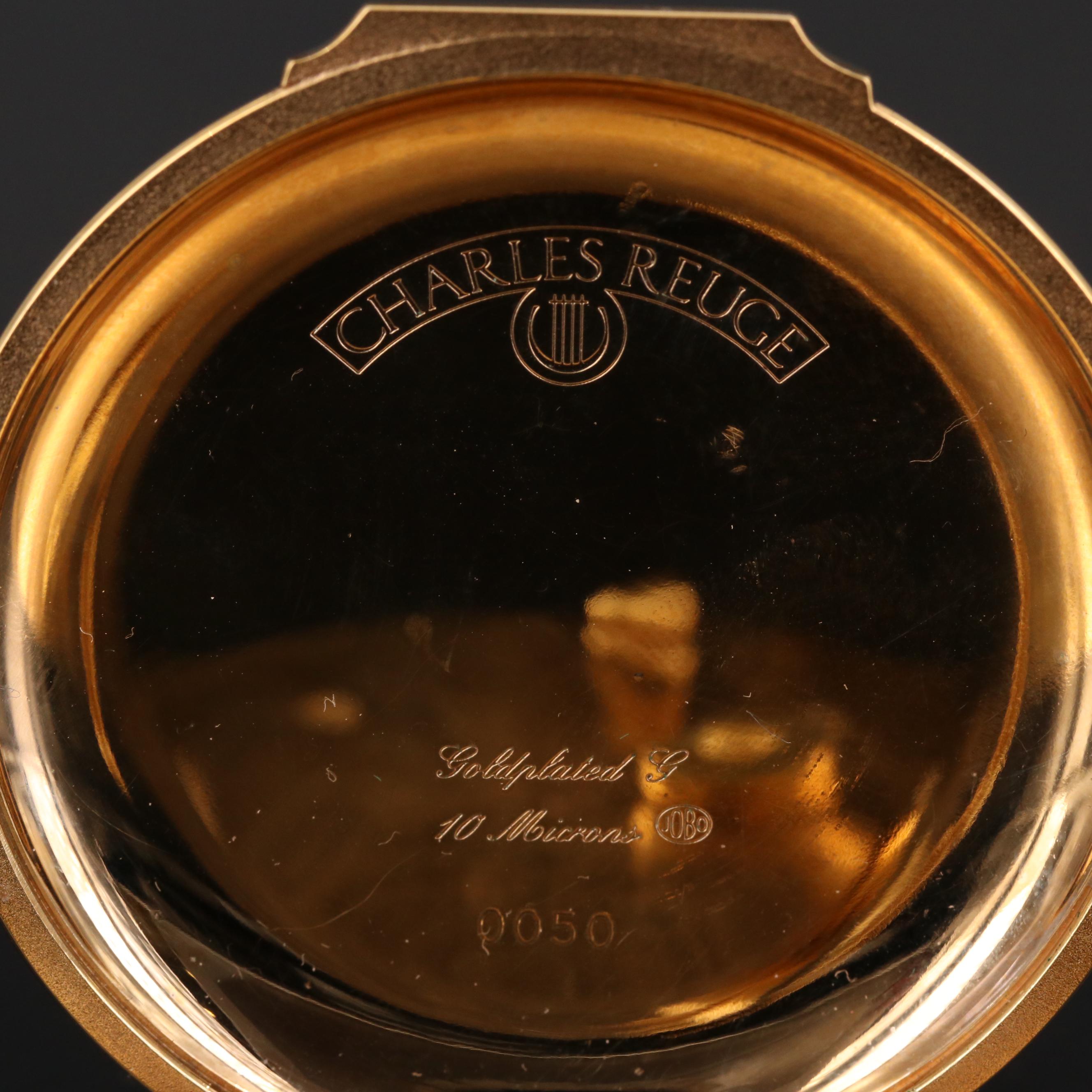 Musical Pocket Watch by Charles Reuge with Day and Night Phase Dial EBTH