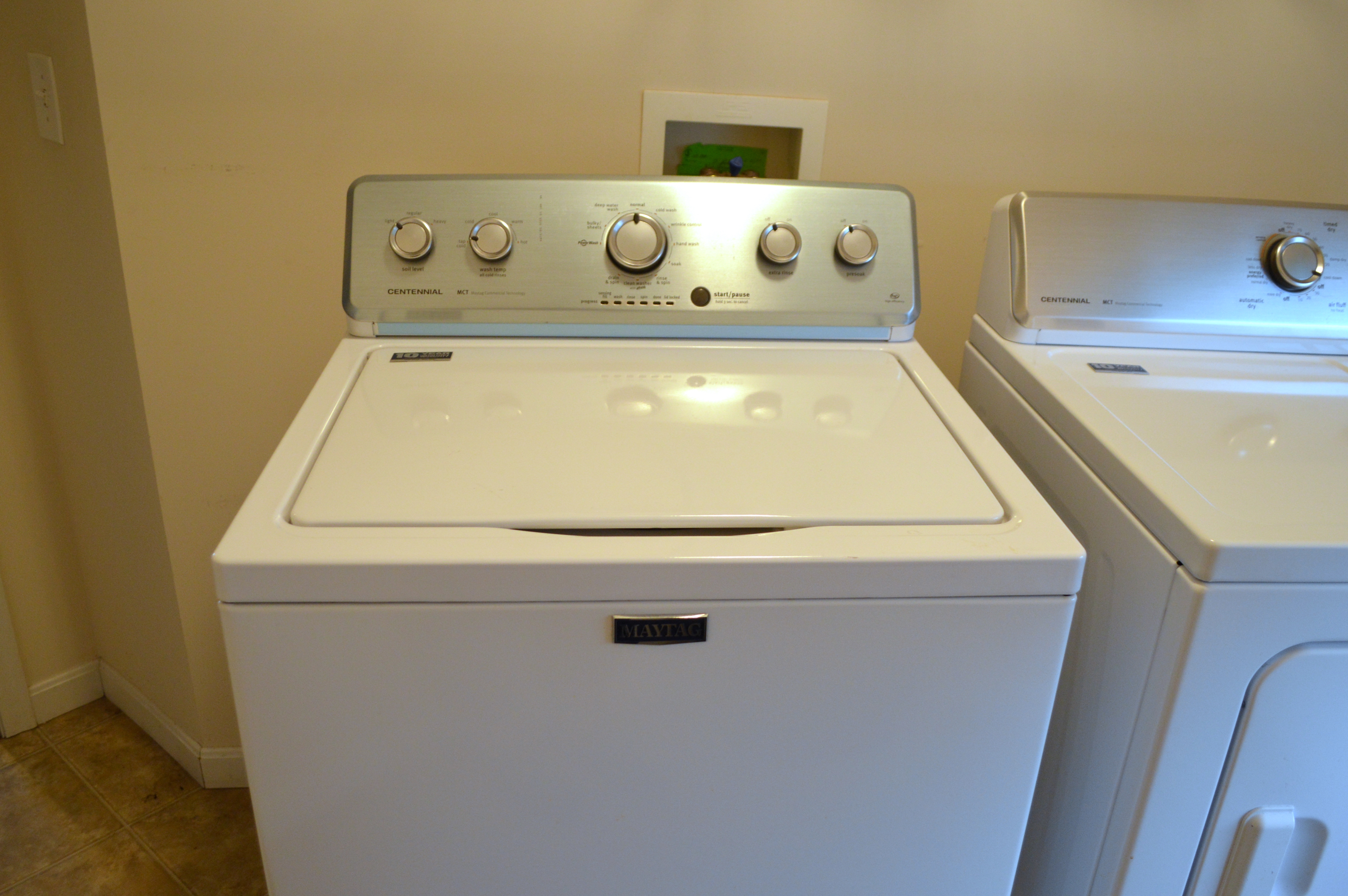 Maytag Commercial Technology "Centennial" Washer and Dryer EBTH