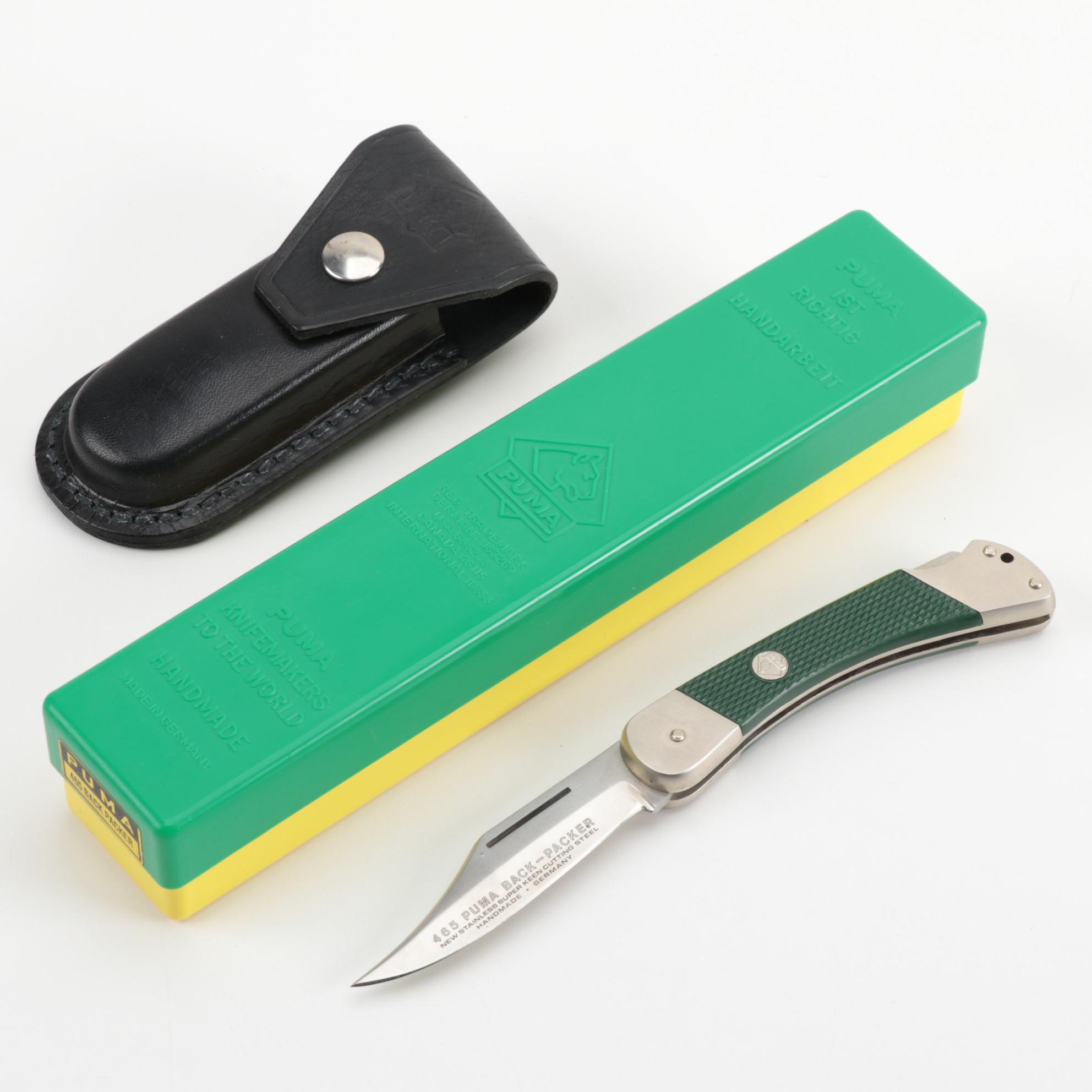 Puma Model 465 Back Packer Hunting Knife, Made in Germany EBTH
