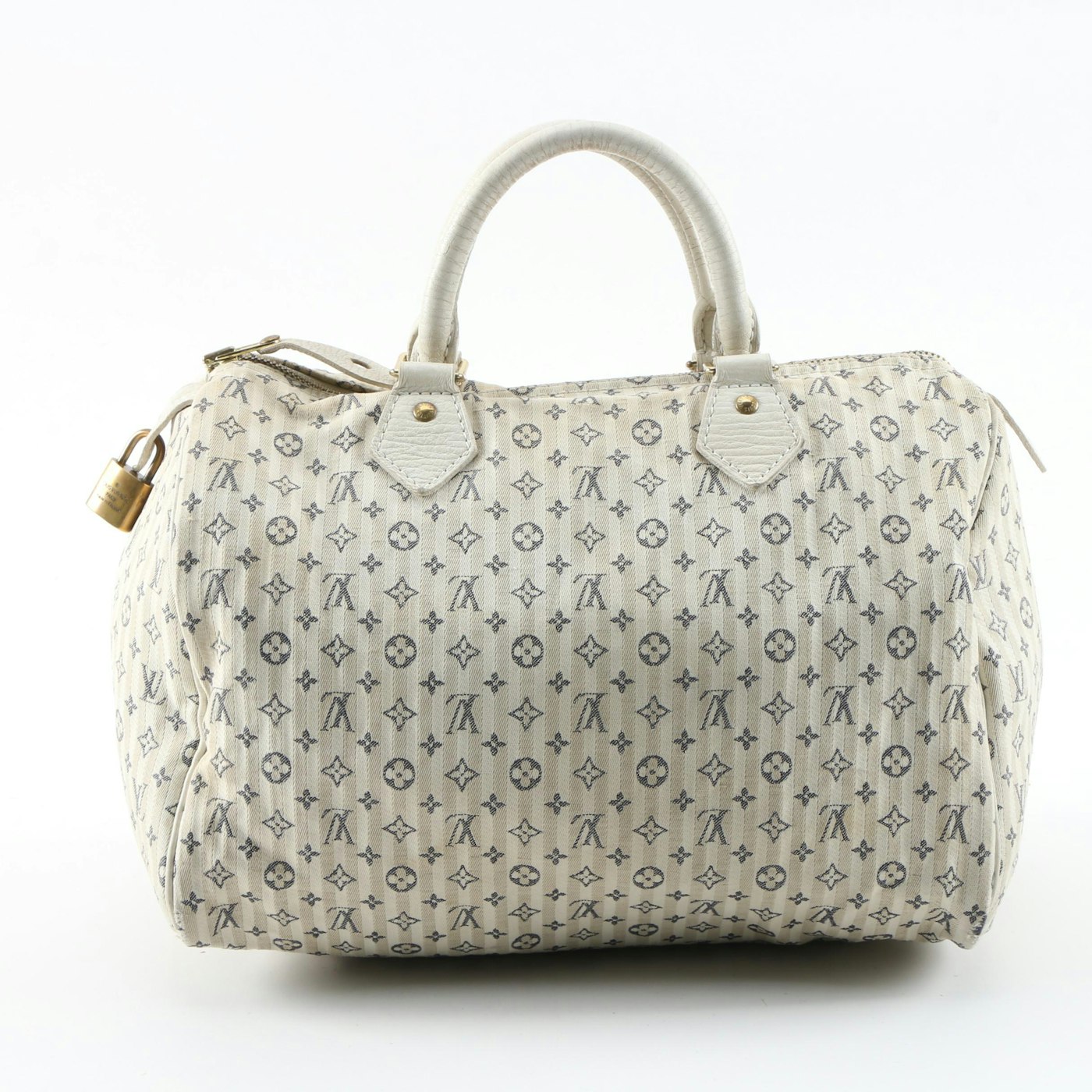 Louis Vuitton Mini Lin Speedy 30, Women's Fashion, Bags & Wallets