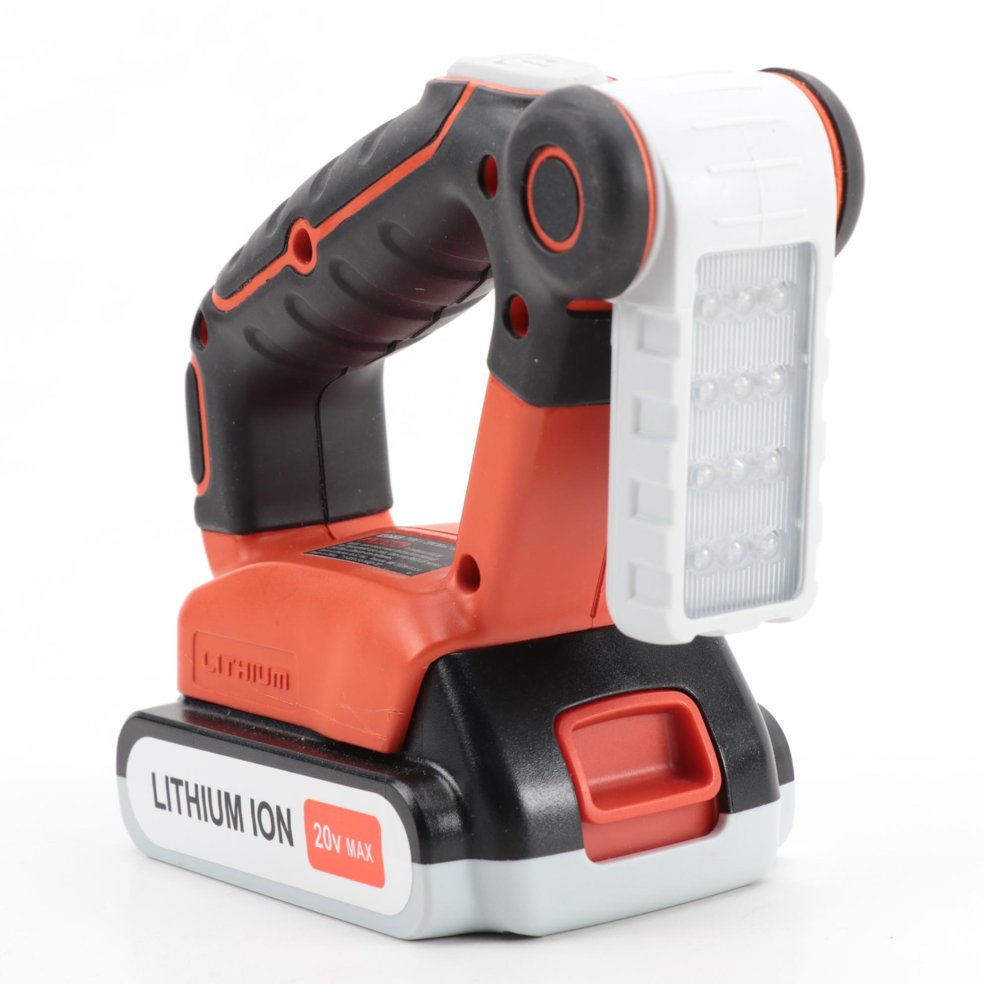 Arrow Staple Gun Kit with Black + Decker Rechargeable Flashlight EBTH