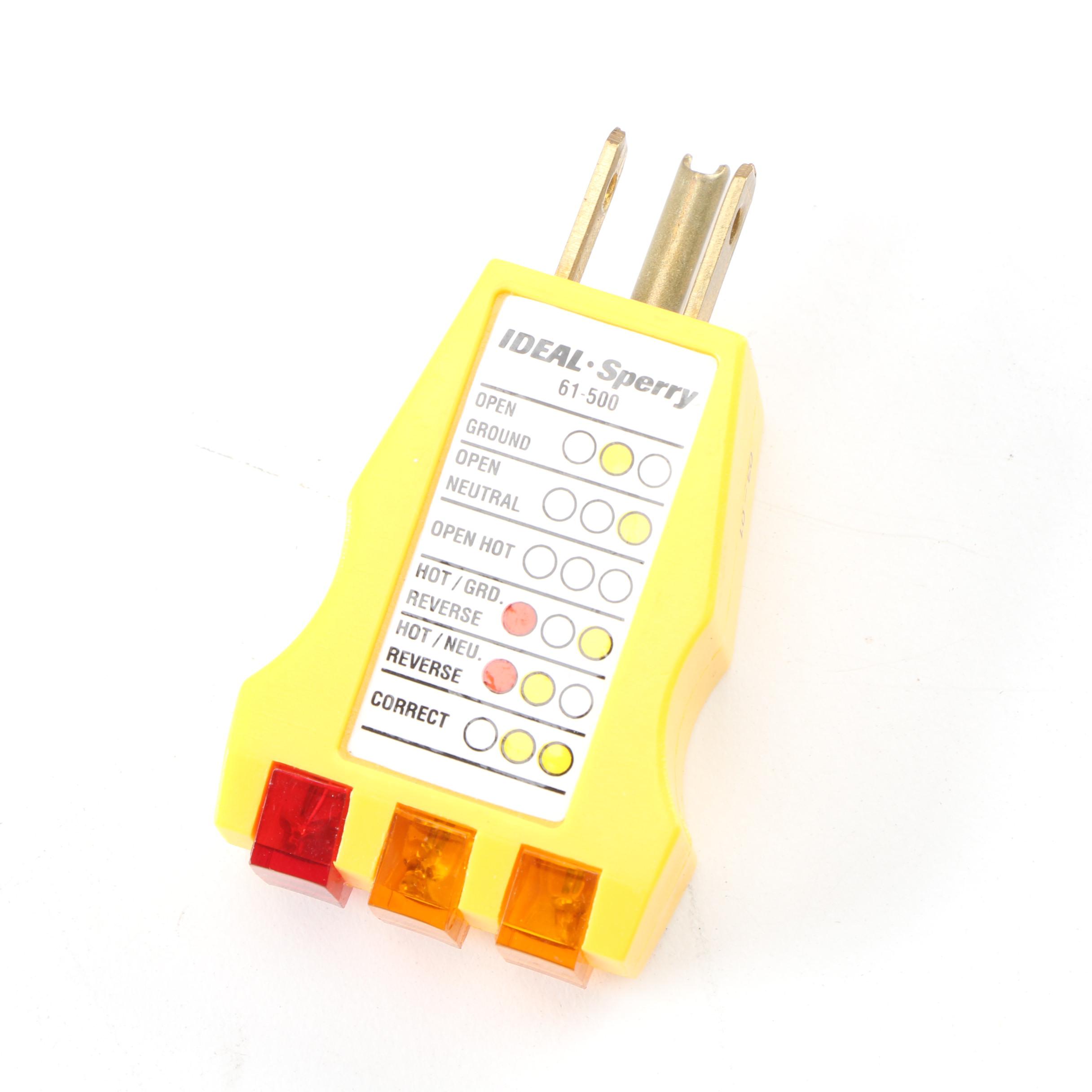 Craftsman Digital MultiMeters and Ideal Receptacle Tester EBTH
