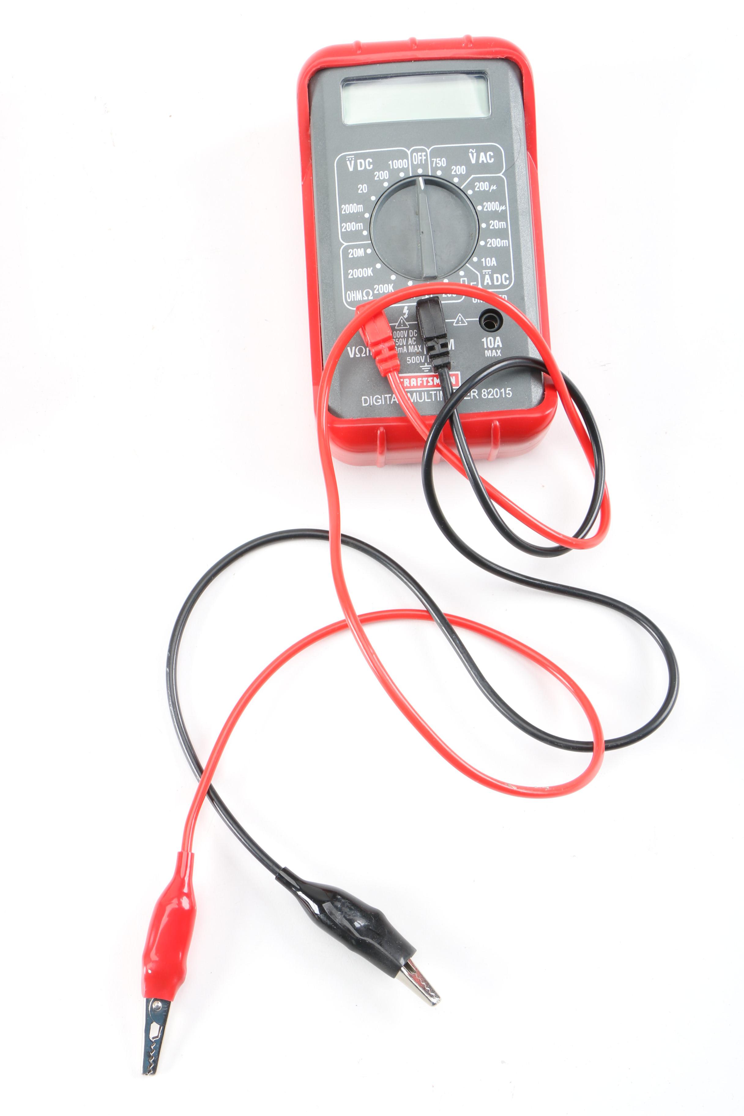 Craftsman Digital MultiMeters and Ideal Receptacle Tester EBTH