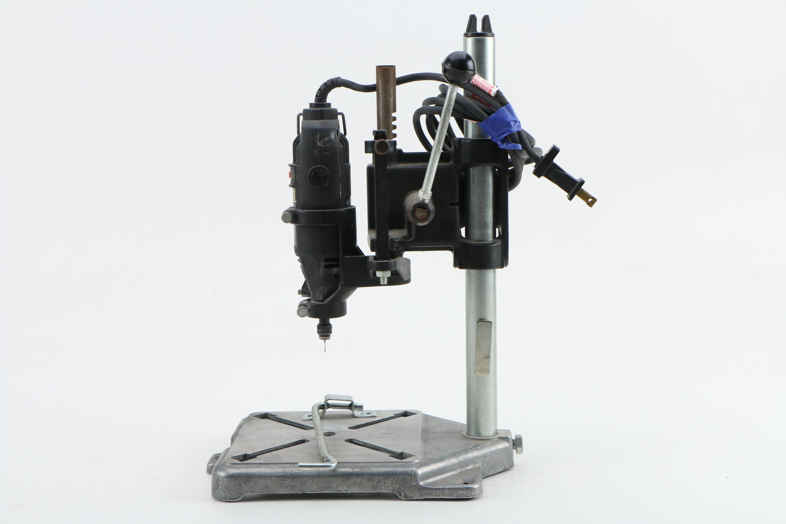 Jewelers Tools, Dremel Drill Press, Flexible Shaft with Handpiece and