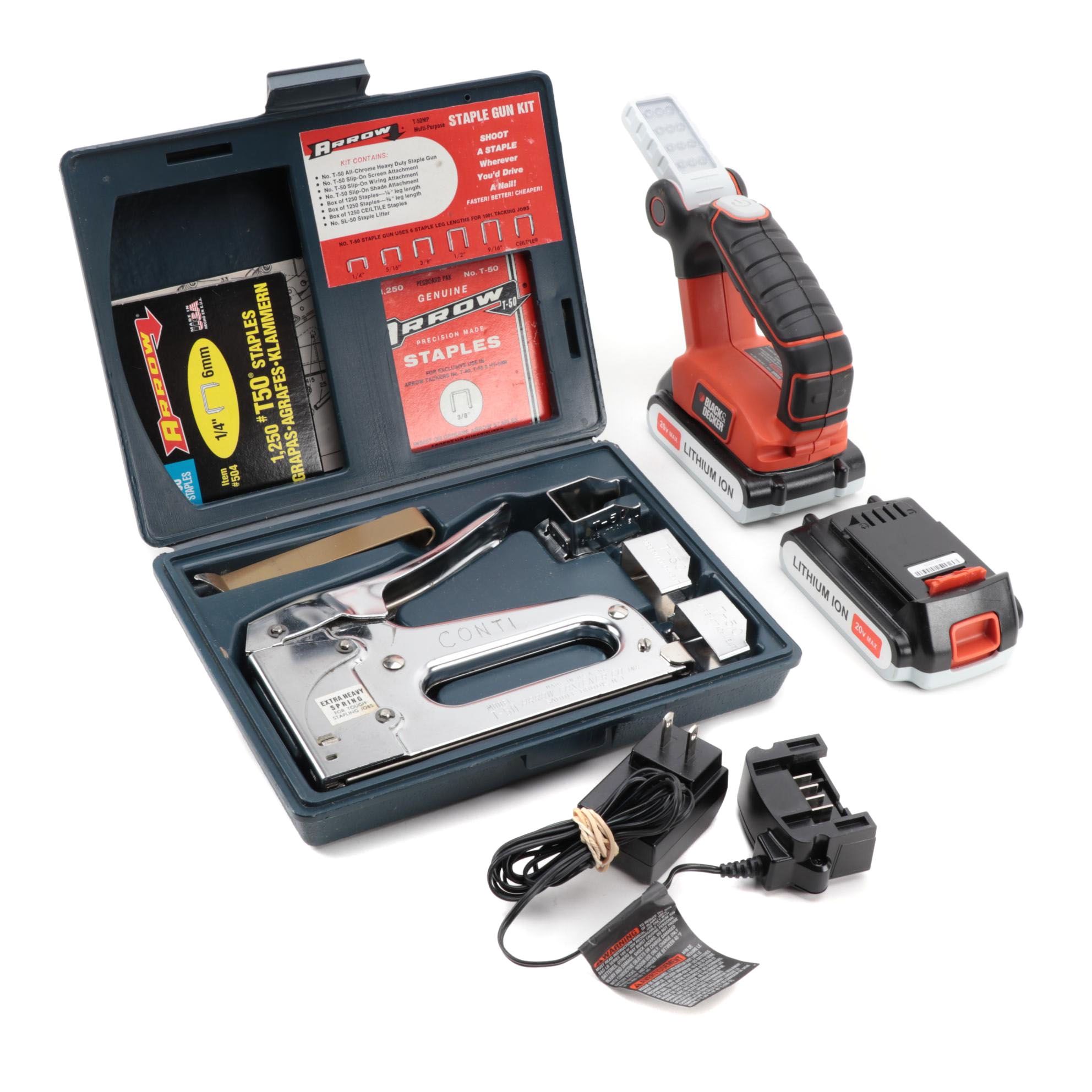 arrow staple gun kit