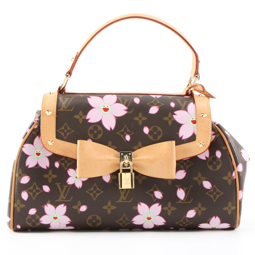 Louis Vuitton Limited Edition Sac Retro Bag in Cherry Blossom Monogram Canvas | EBTH