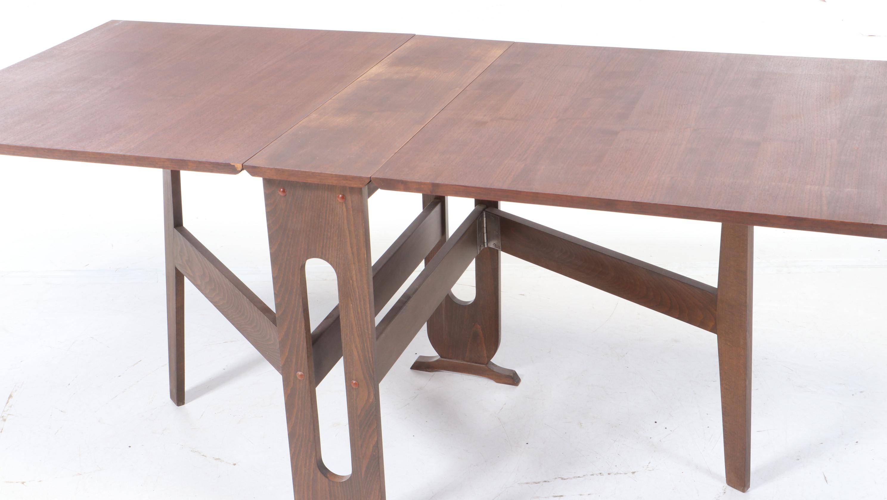 Mid Century Modern Narrow Drop Leaf Dining Table EBTH   1581524110538 4272d129270d58e33237d6f24c0e5080552c265b7339cfaf1b79bd1356c2f25c.JPG