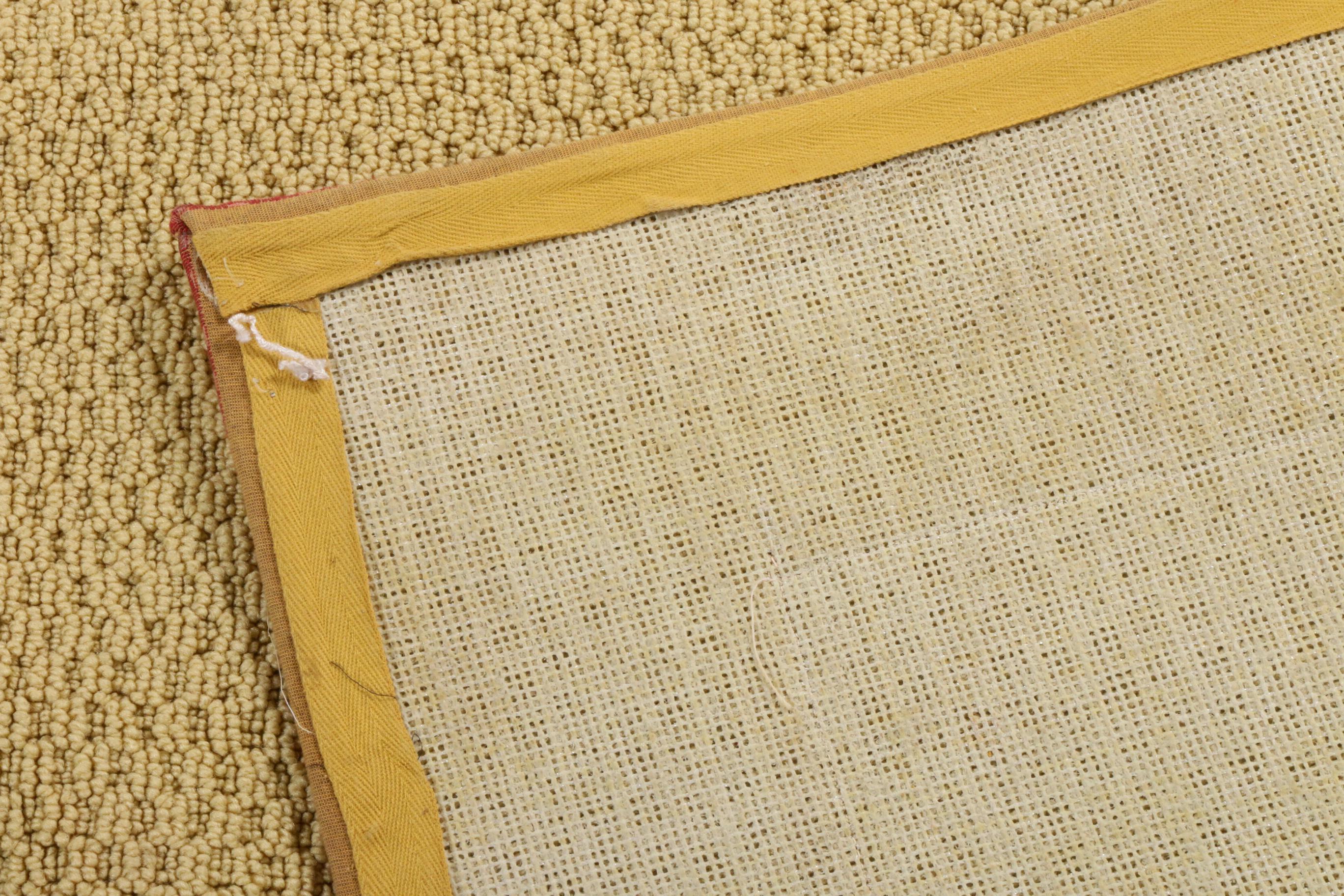 10'10 x 12'0 HandTufted Mid Century Modern Style Room Size Rug EBTH