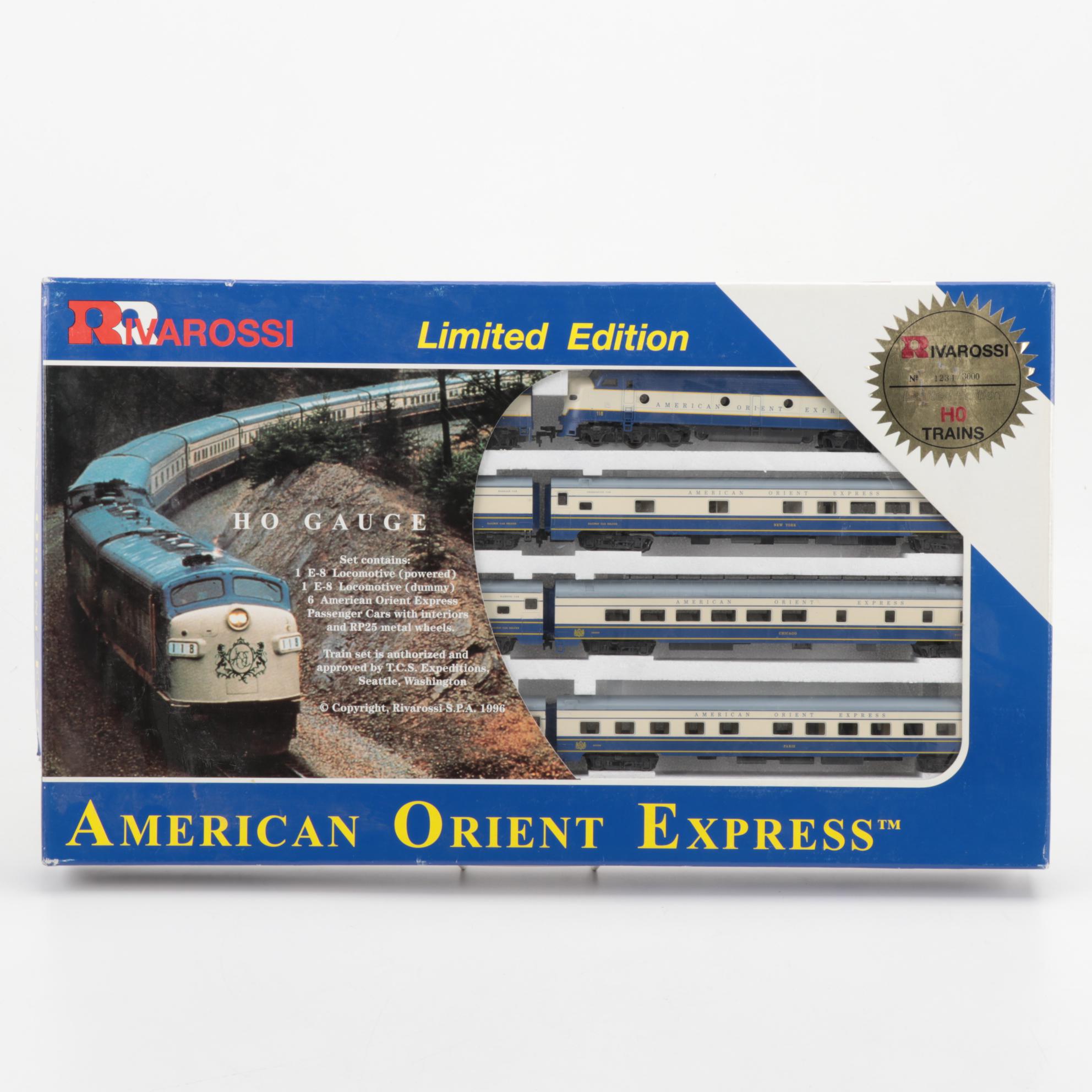 Rivarossi HO Scale Model Train Set in Original Packaging, 1996 EBTH