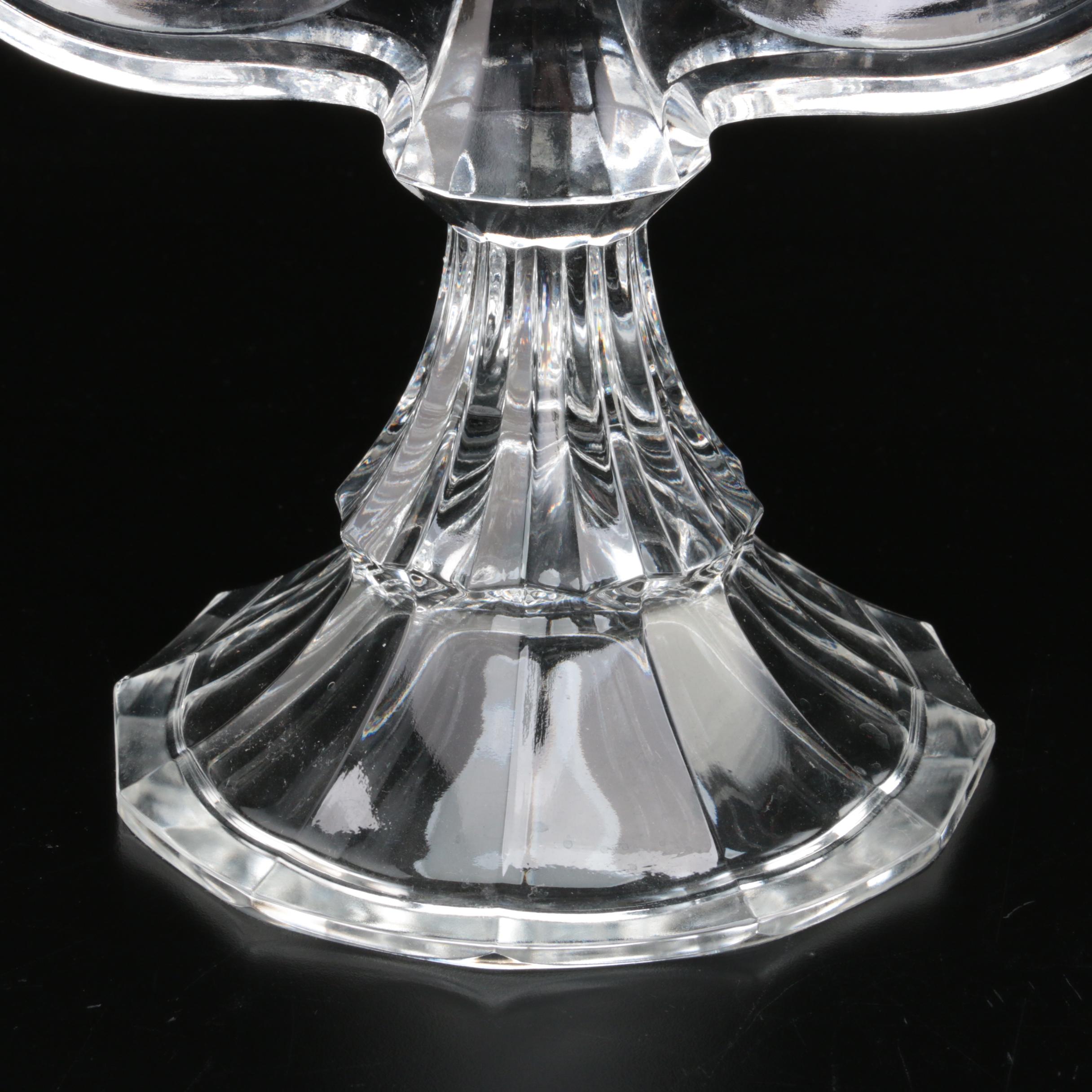 Crystal Candelabra with Prisms EBTH