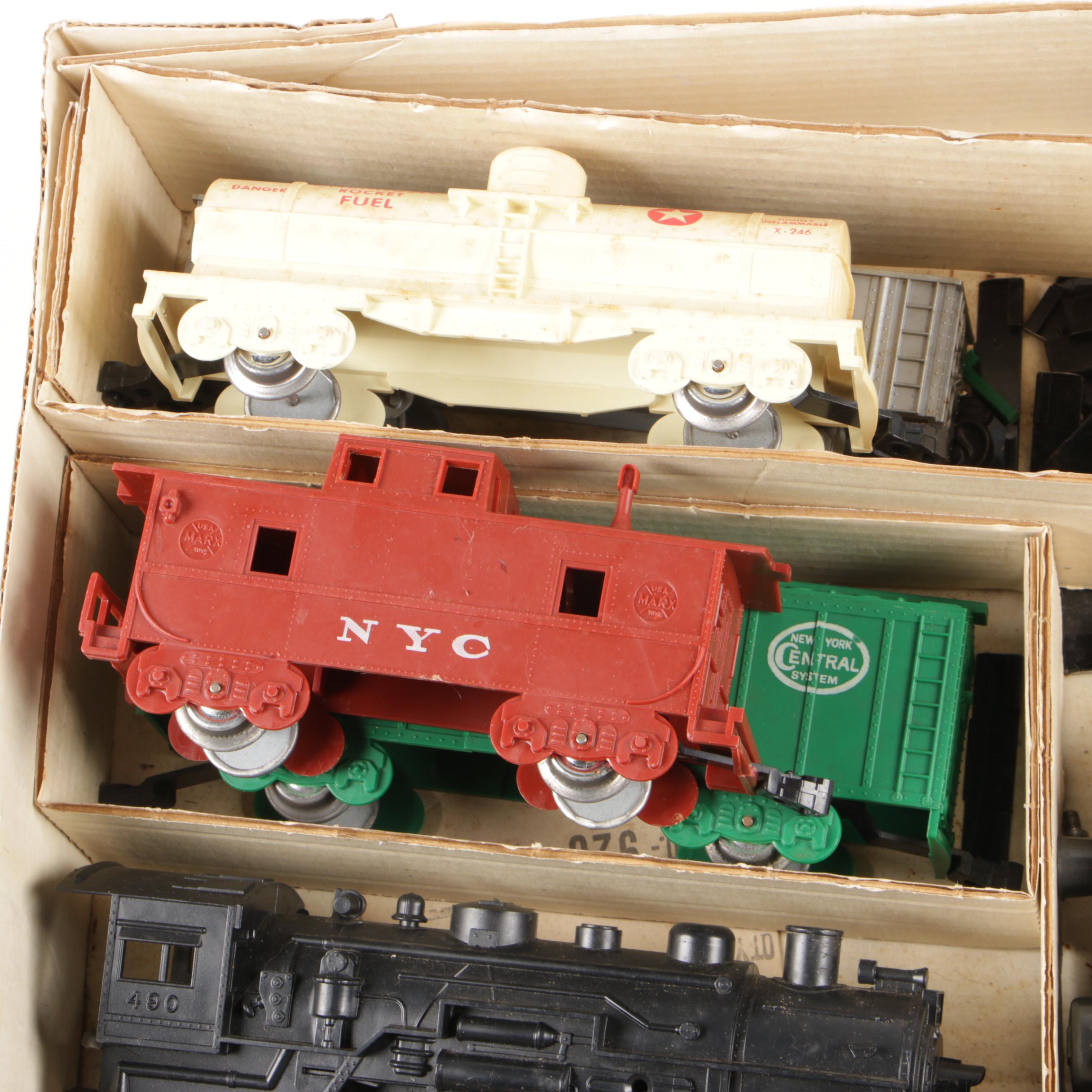 Marx New York Central Line O Scale Electric Train Set and Other Lionel