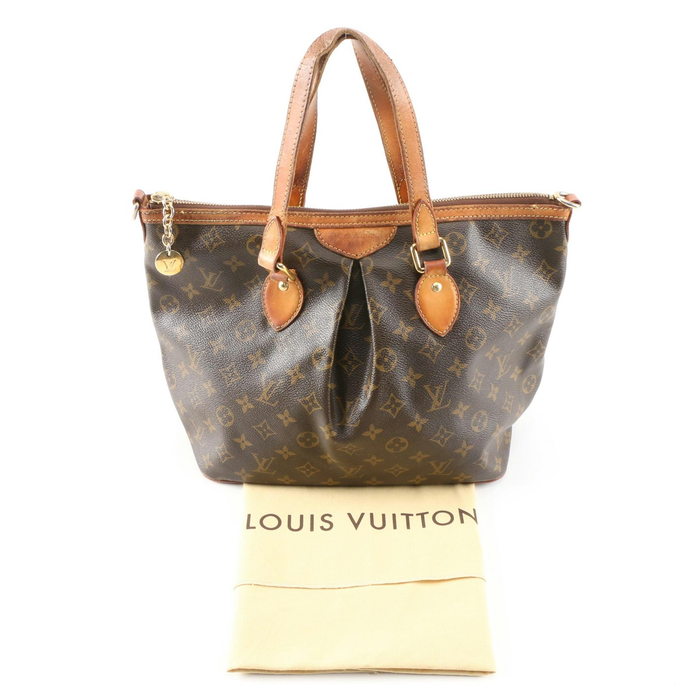 Louis Vuitton Siena Pleated Handbag in Monogram Canvas and Leather | EBTH