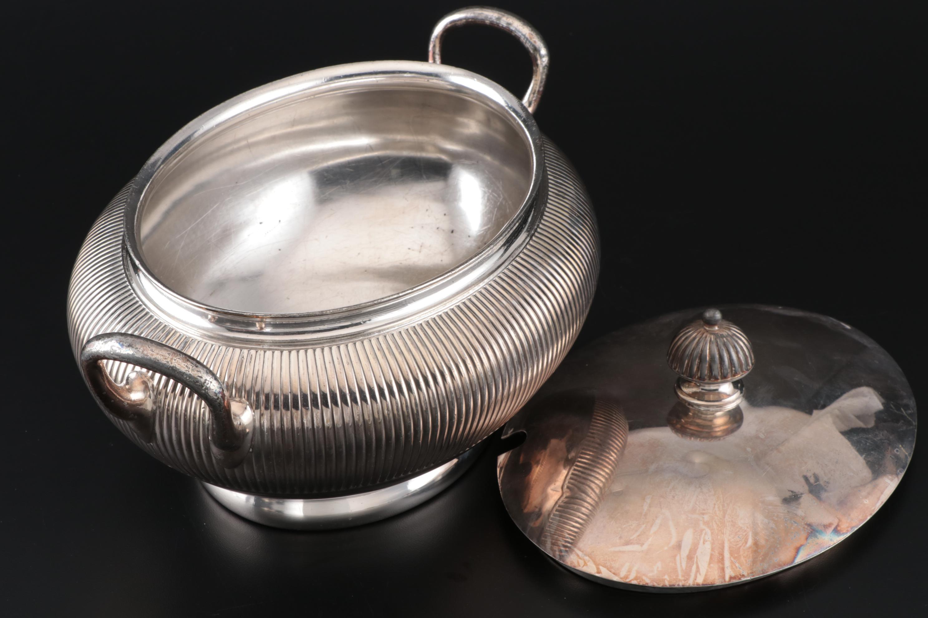 Meriden Britannia Company Silver Plate Tureen, Mid To Late 19th Century ...