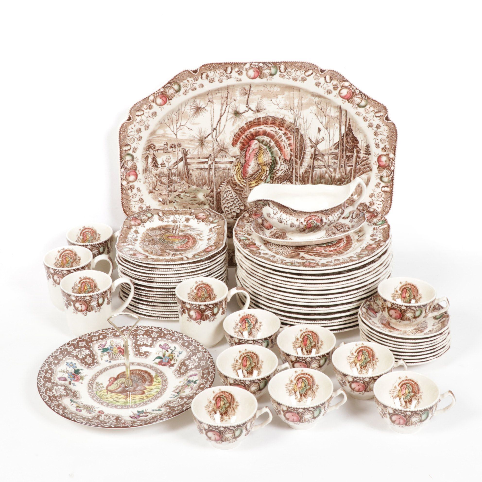 Johnson Bros. "His Majesty" Transferware Dinnerware, 19551983 EBTH