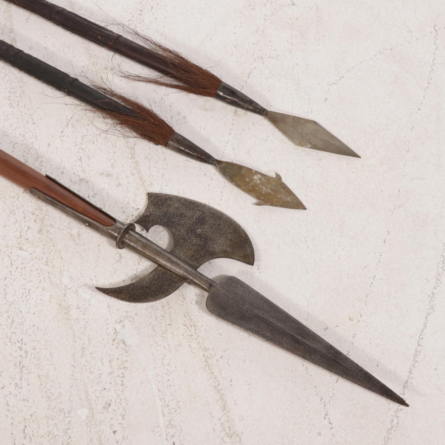 Replica Polearms  Including Spears and Halberd EBTH