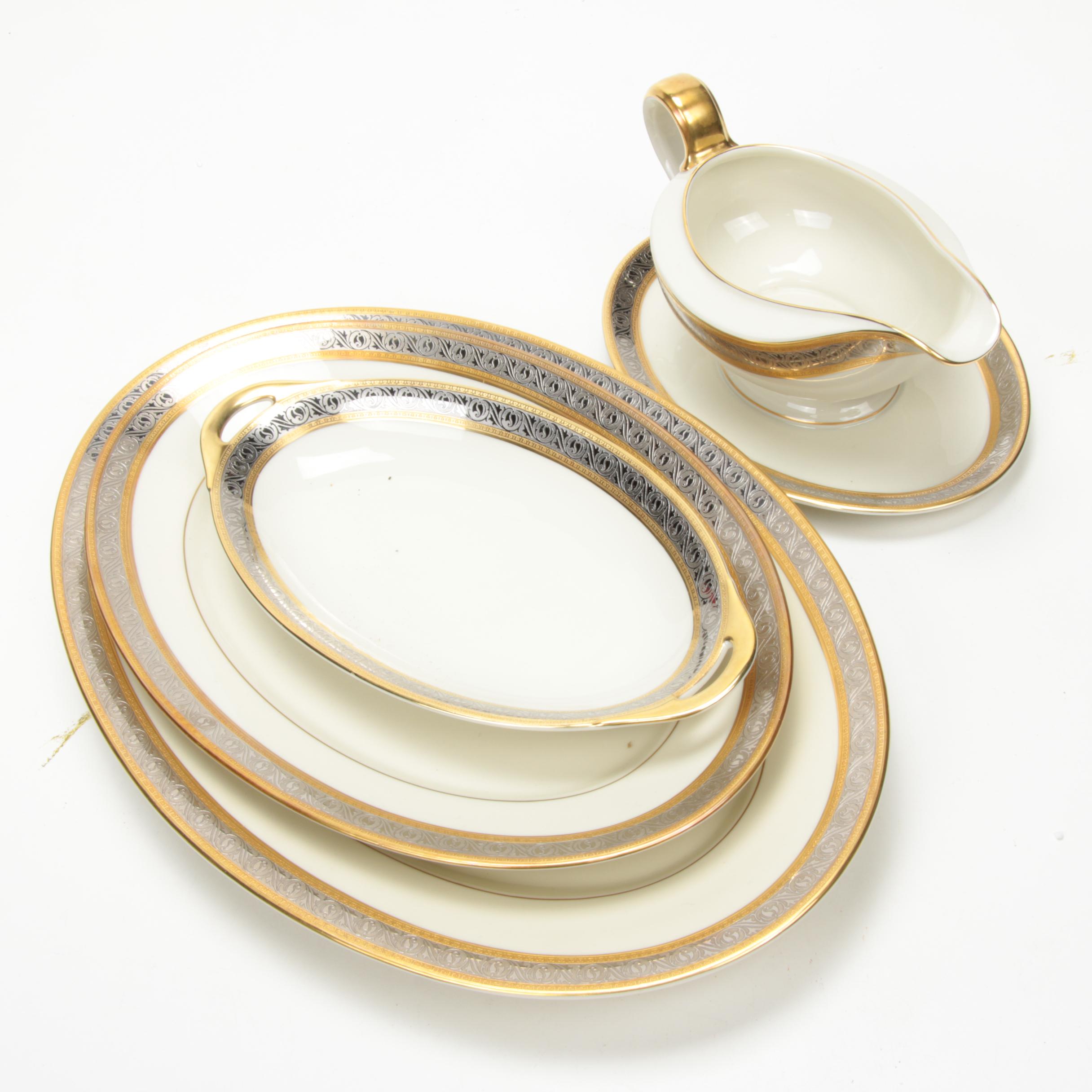 Rosenthal "Duchess" Porcelain Dinner and Serveware, Mid to Late 20th