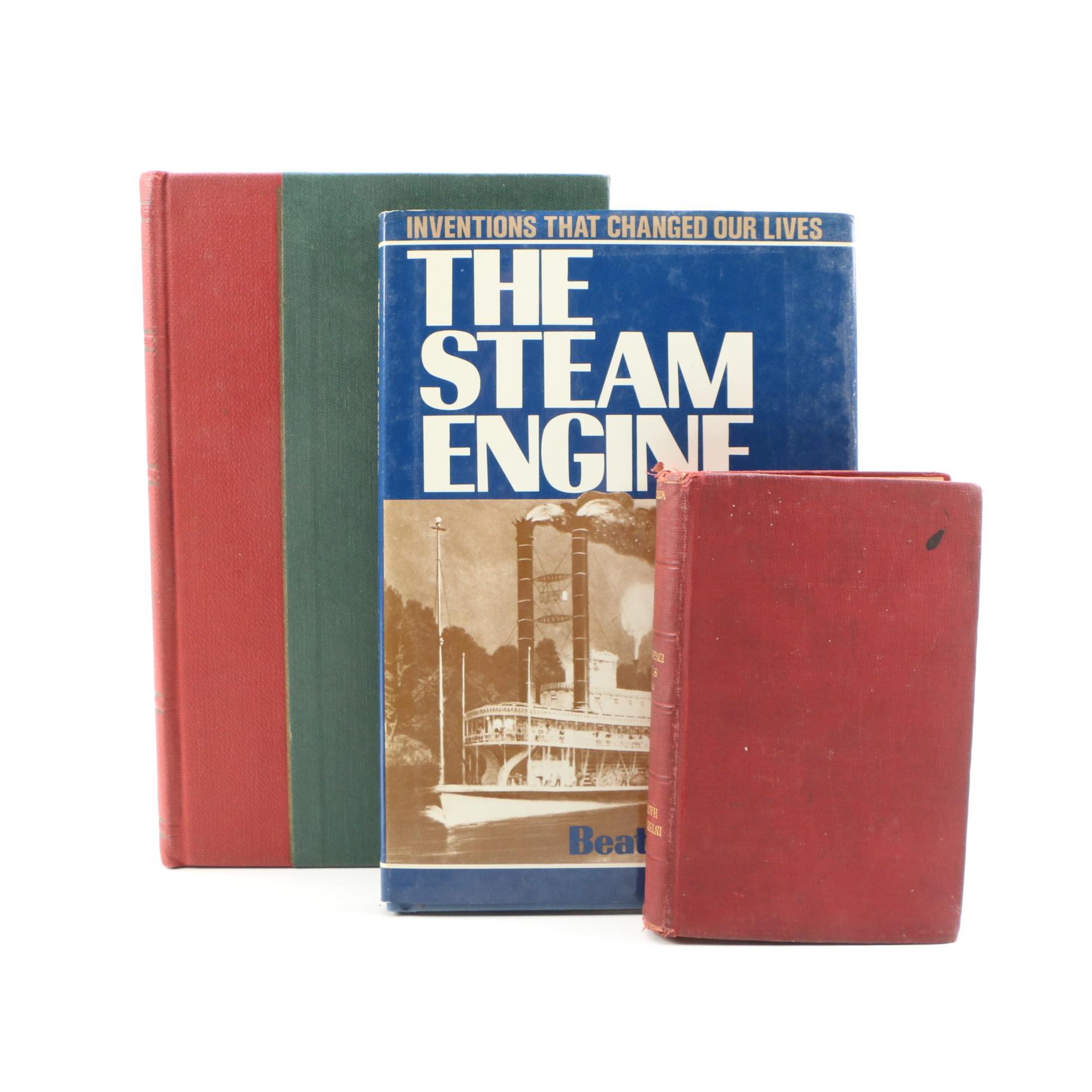 1892 "Steam and the Steam Engine" and Other Steam Engine Books EBTH
